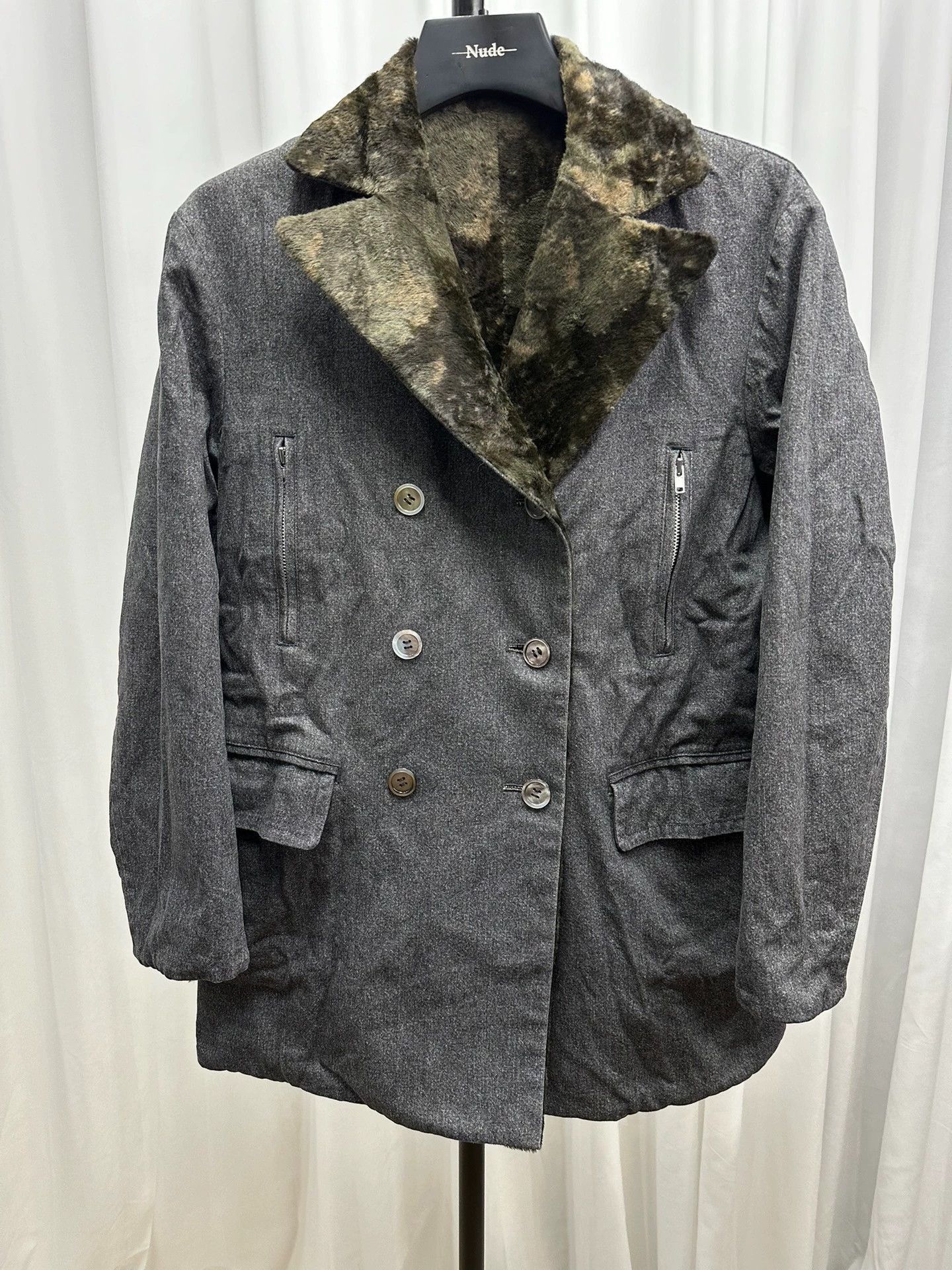 Comme des Garcons Unique Double-Sided Tricot Jacket Size US M / EU 48-50 / 2 - 5 Thumbnail