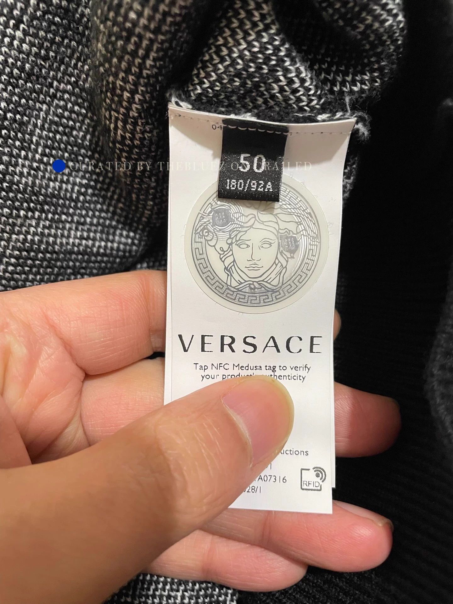 Versace Limited Edition Multicolor Wool Knit Sweater Size US M / EU 48-50 / 2 - 7 Thumbnail