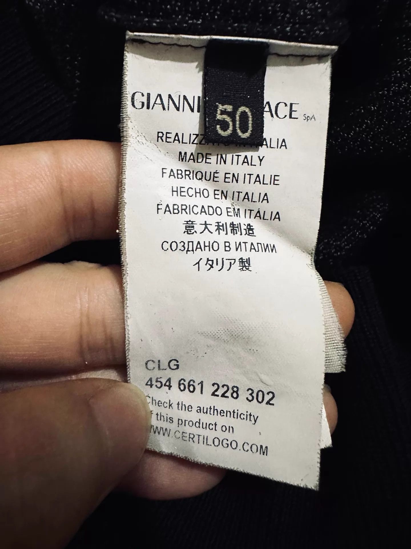 Versace Limited Edition Knit Sweater in Black Size US M / EU 48-50 / 2 - 8 Thumbnail