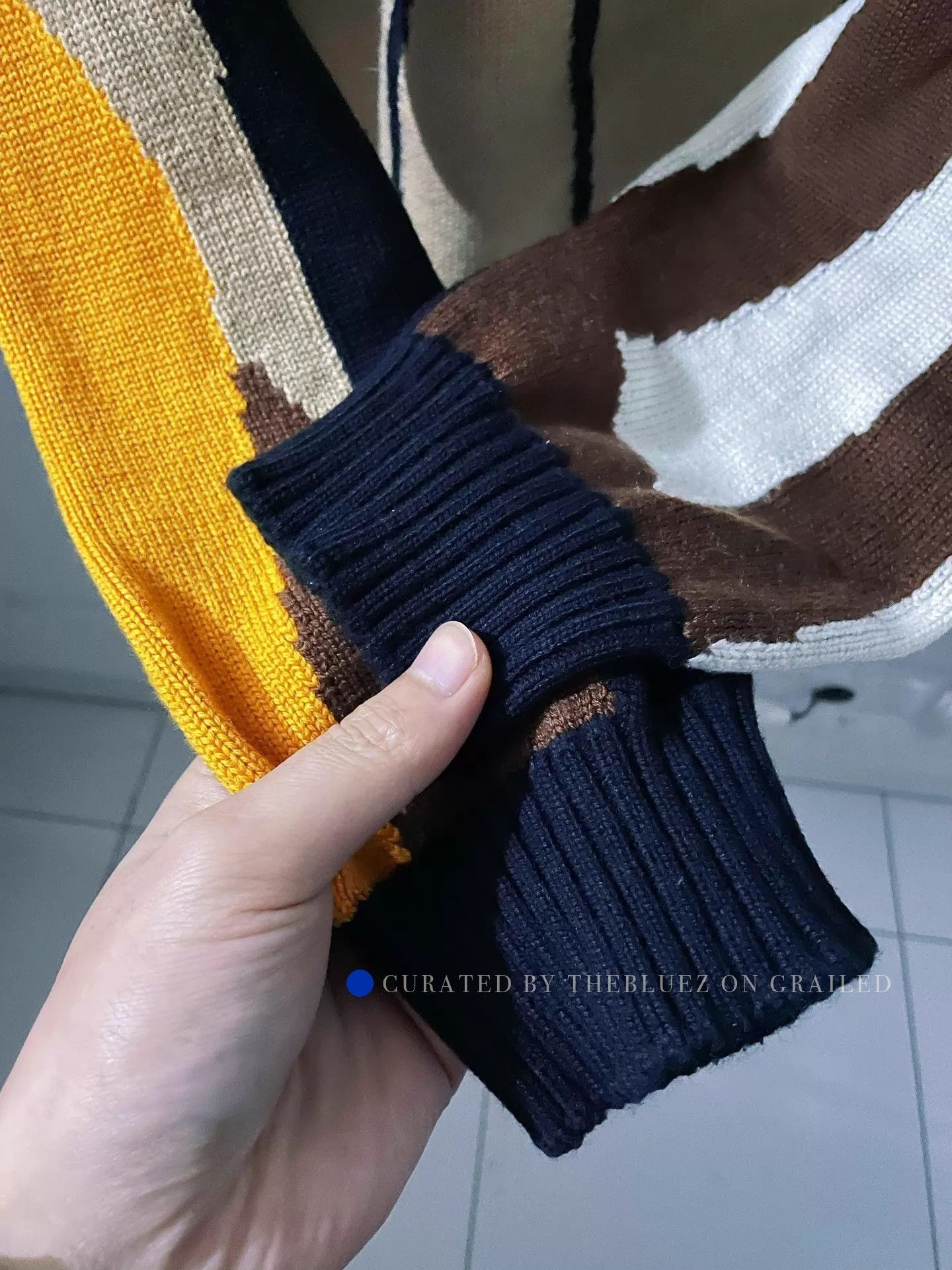 Fendi Limited Edition Multicolor Wool Sweater Size US XL / EU 56 / 4 - 6 Thumbnail