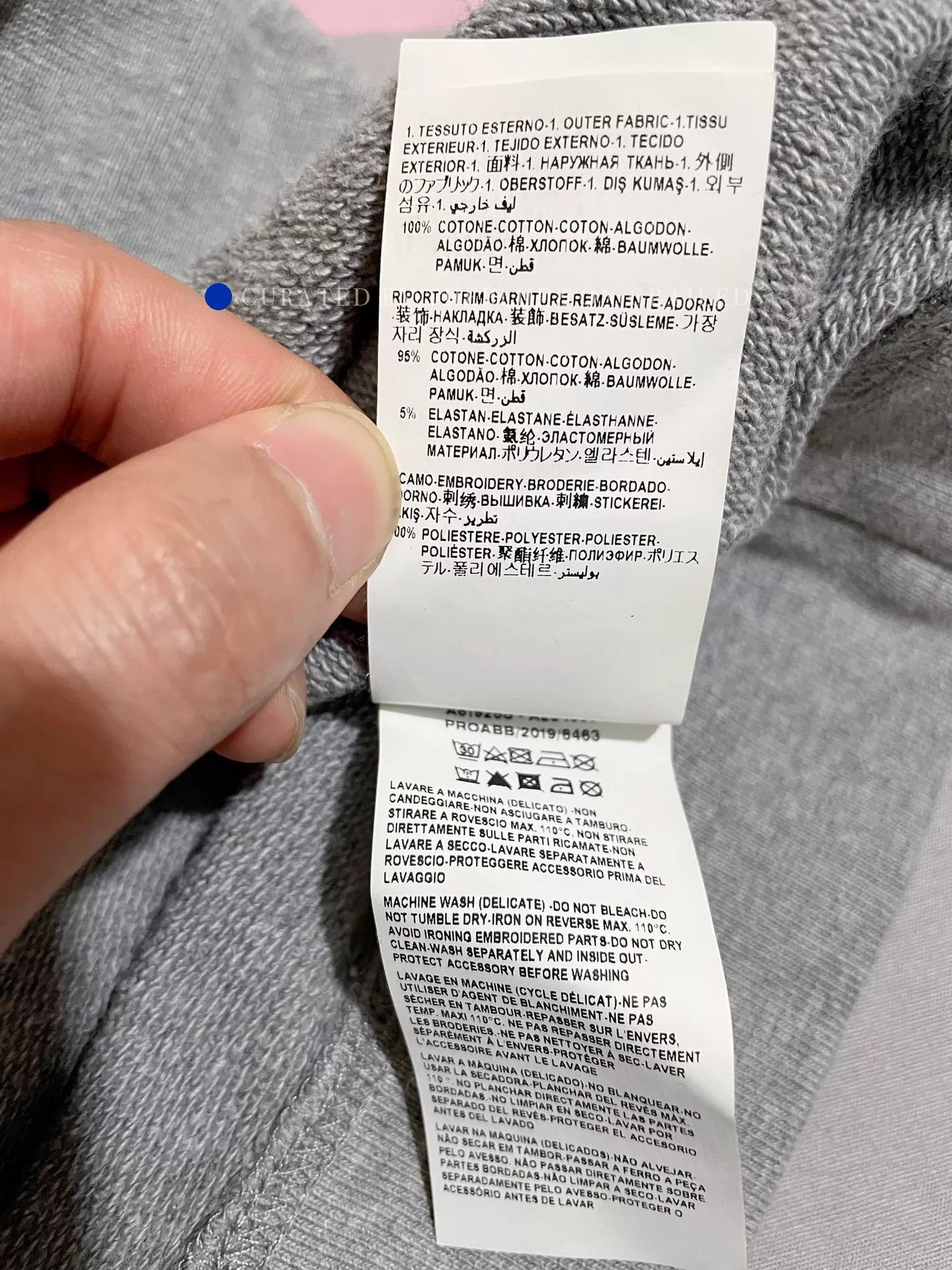 Versace Medusa Logo Knit Sweatshirt in Gray Size US L / EU 52-54 / 3 - 9 Thumbnail