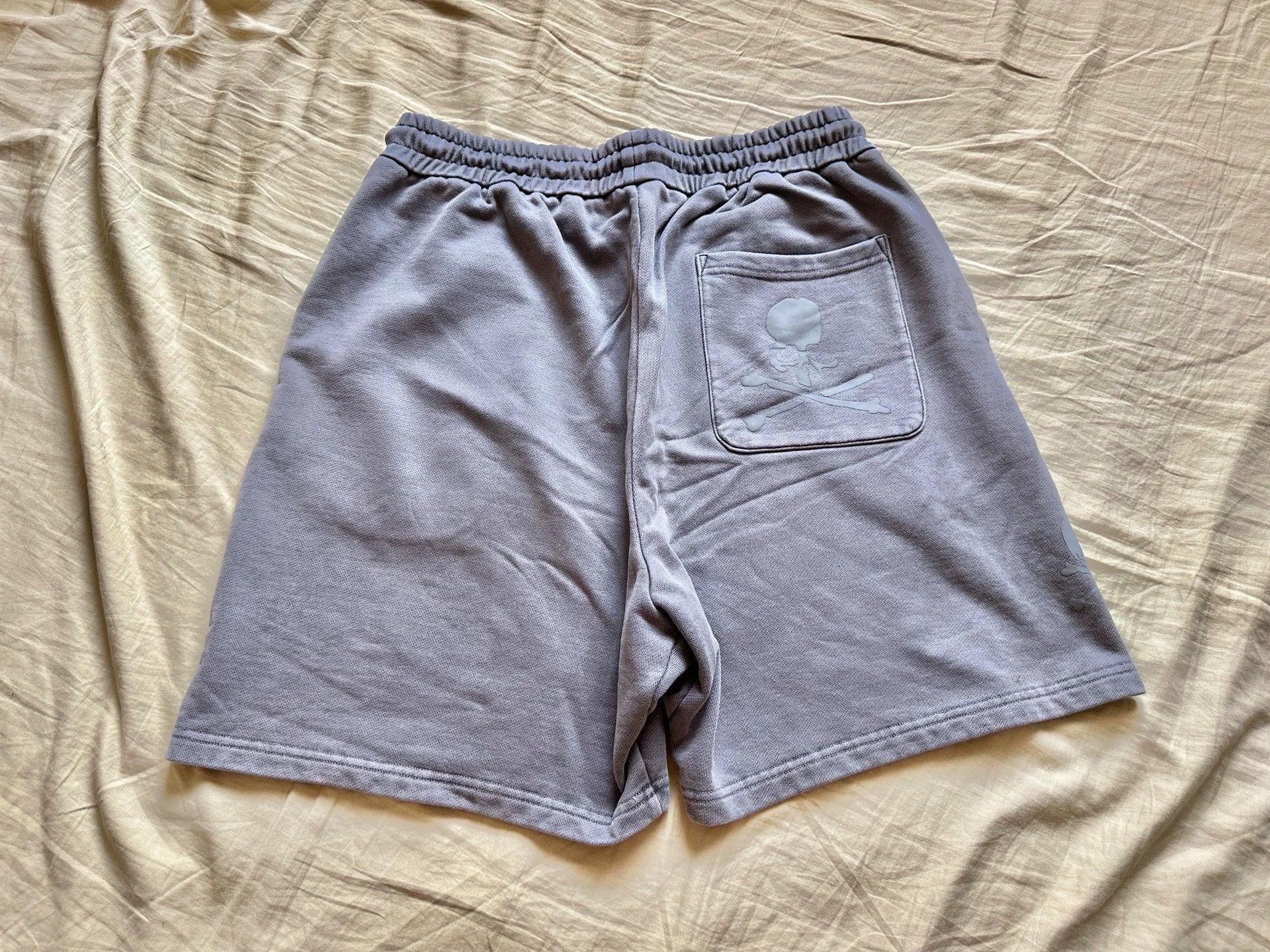 Mastermind World Distressed Gray Cotton Shorts Size US 30 / EU 46 - 3 Thumbnail