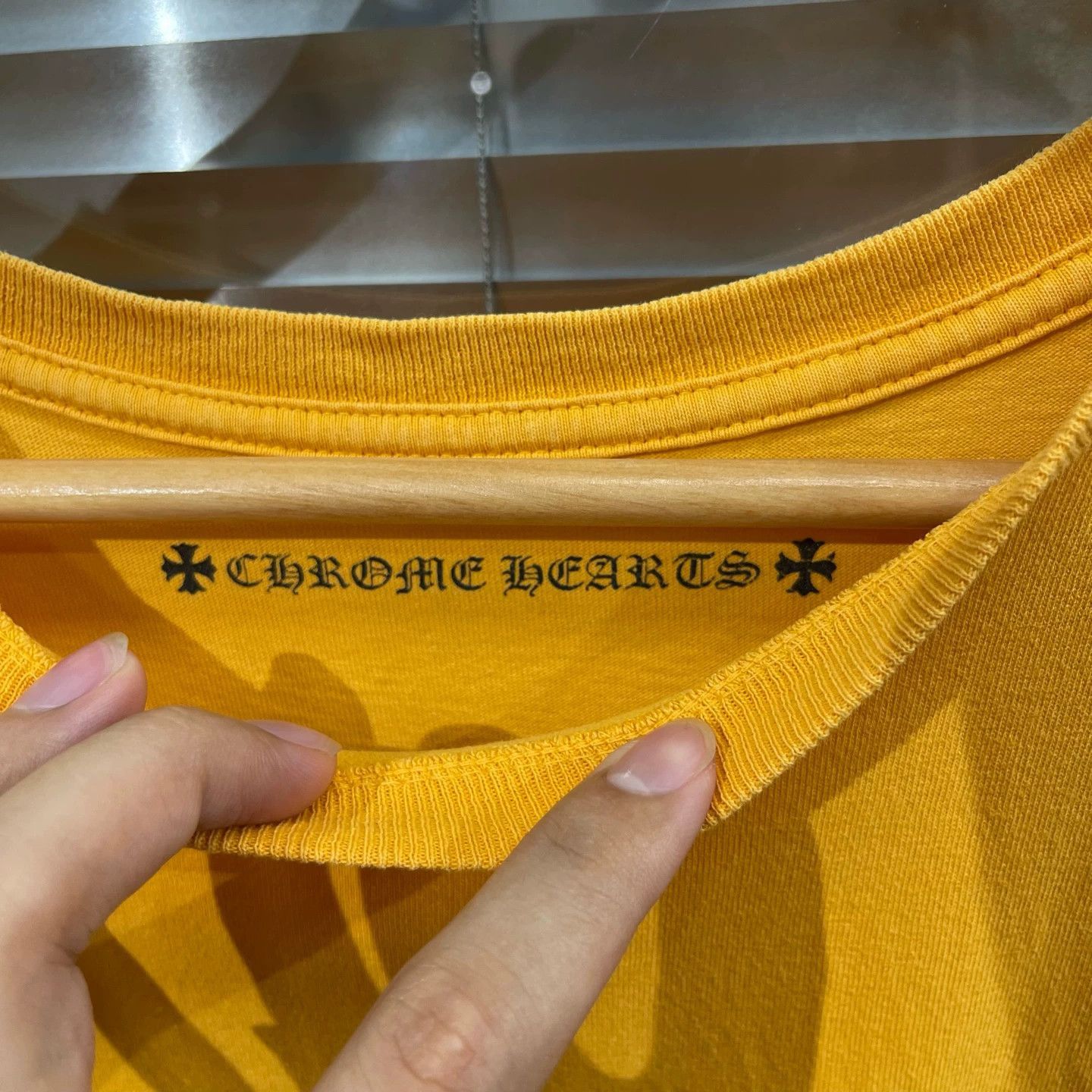 Chrome Hearts Vintage Yellow Graffiti Graphic Tee Size US L / EU 52-54 / 3 - 5 Thumbnail