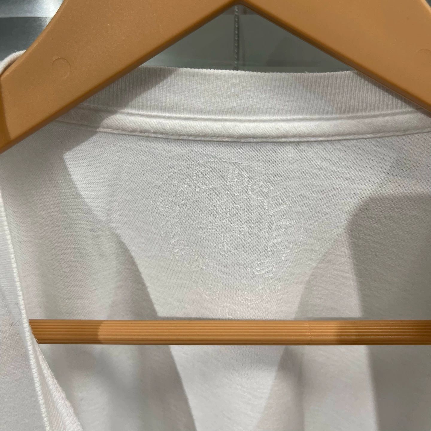 Chrome Hearts Exclusive Chrome Hearts White Short Sleeve Tee Size US L / EU 52-54 / 3 - 3 Thumbnail