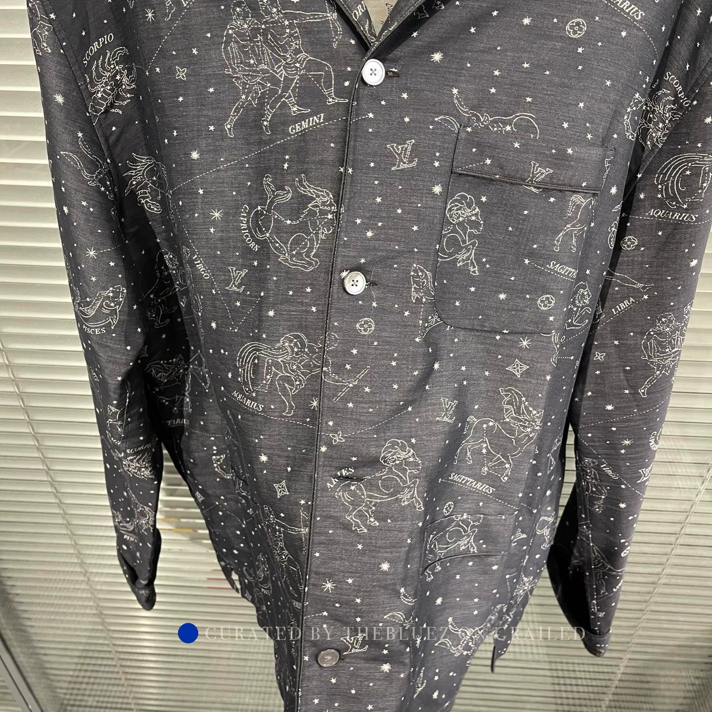 Louis Vuitton Black All-Over Print Long Sleeve Shirt Size US XXL / EU 58 / 5 - 4 Thumbnail