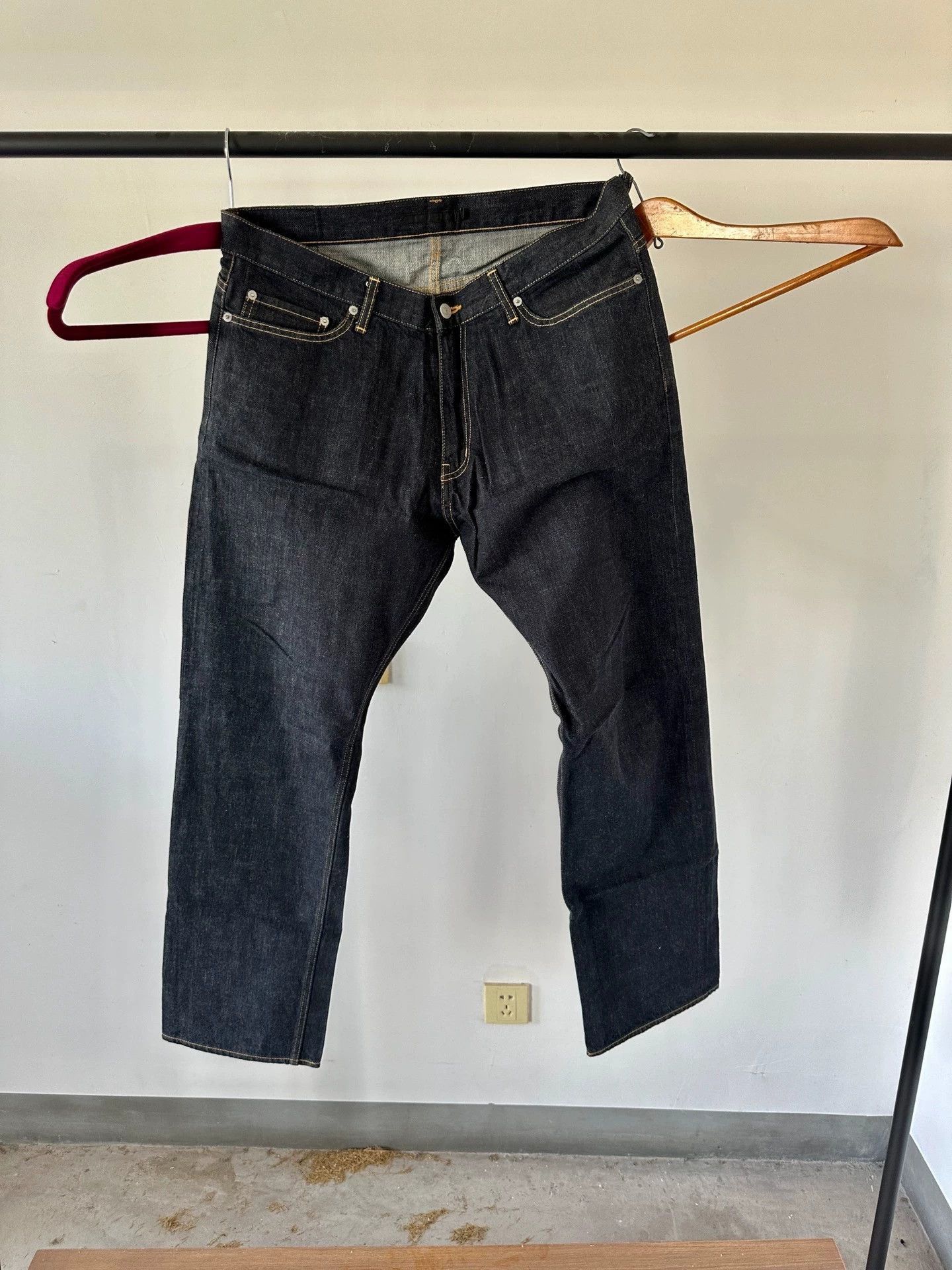 Kaws Reflective Raw Denim Jeans in Blue Size US 36 / EU 52 - 5 Thumbnail