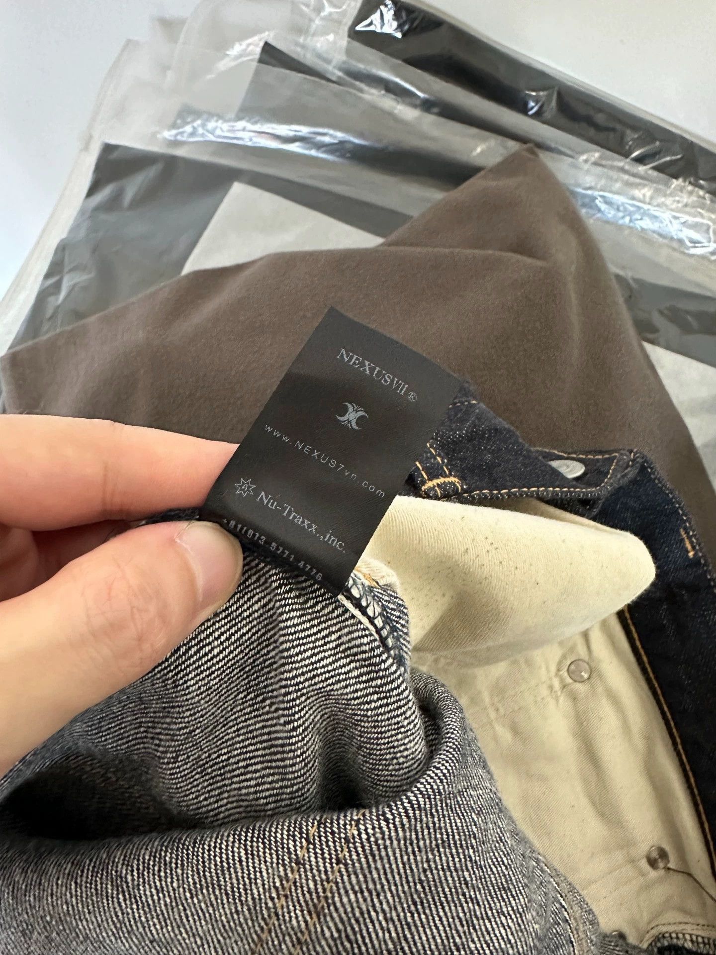 Kaws Reflective Raw Denim Jeans in Blue Size US 36 / EU 52 - 9 Thumbnail