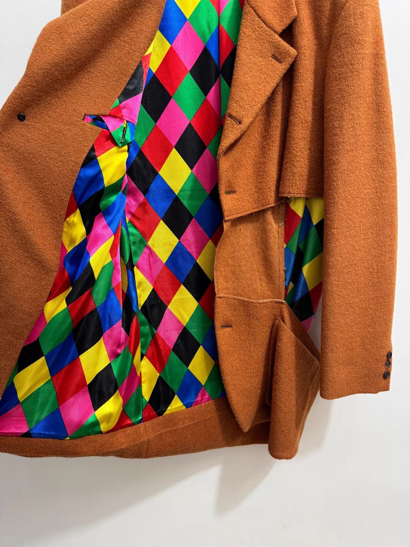Comme des Garcons Colorful Heavy Coat in Size Small Size US S / EU 44-46 / 1 - 6 Thumbnail