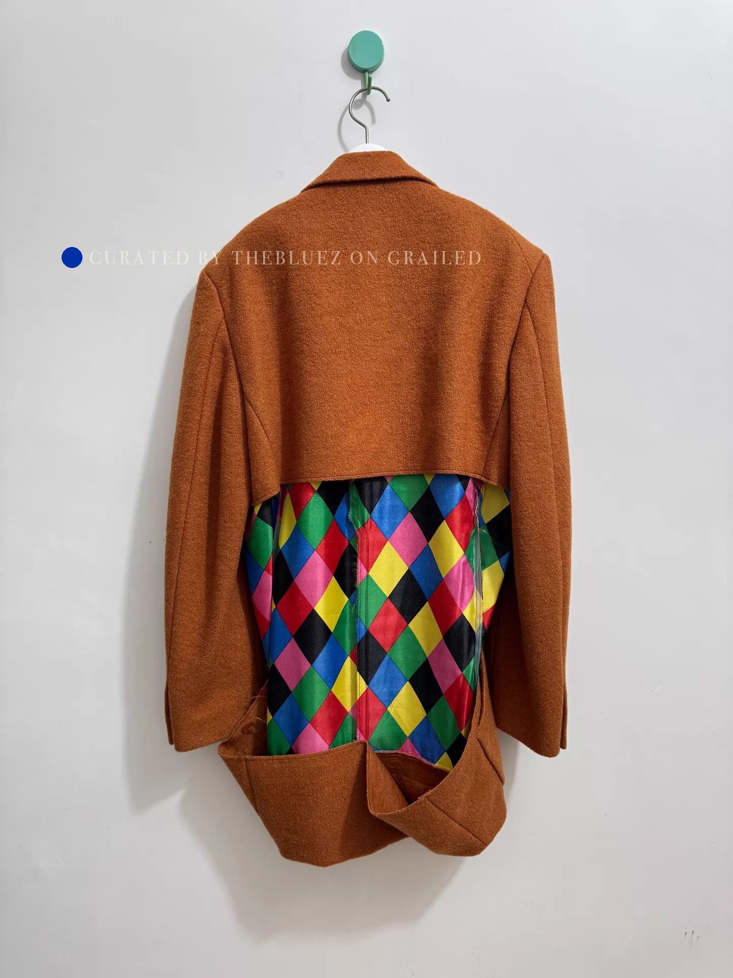 Comme des Garcons Colorful Heavy Coat in Size Small Size US S / EU 44-46 / 1 - 2 Thumbnail