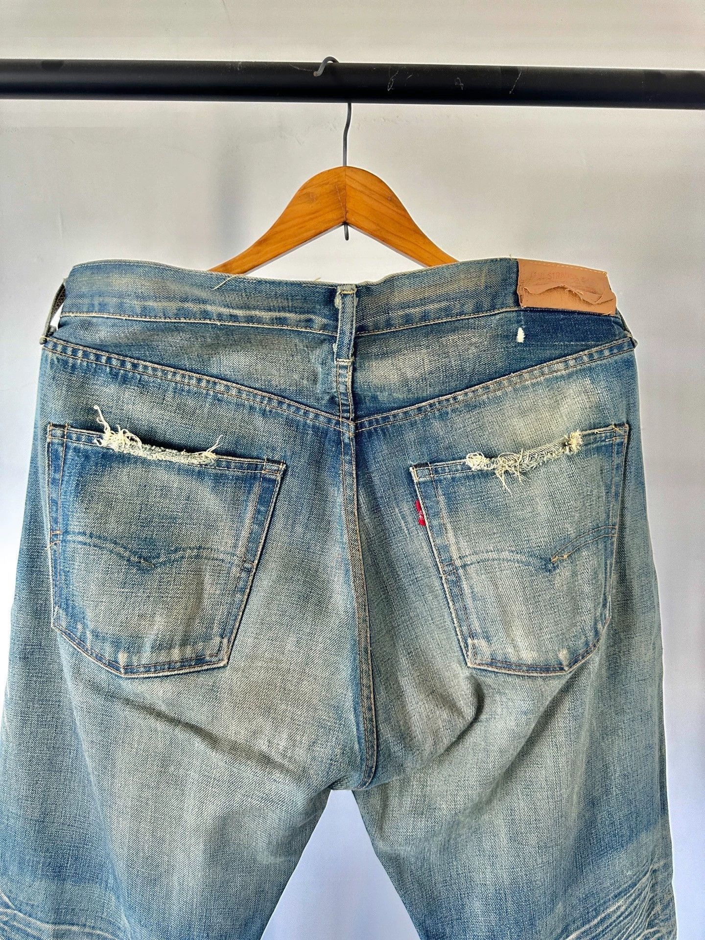 Levi's Super Heavy Wash Denim in Blue Size US 36 / EU 52 - 6 Thumbnail