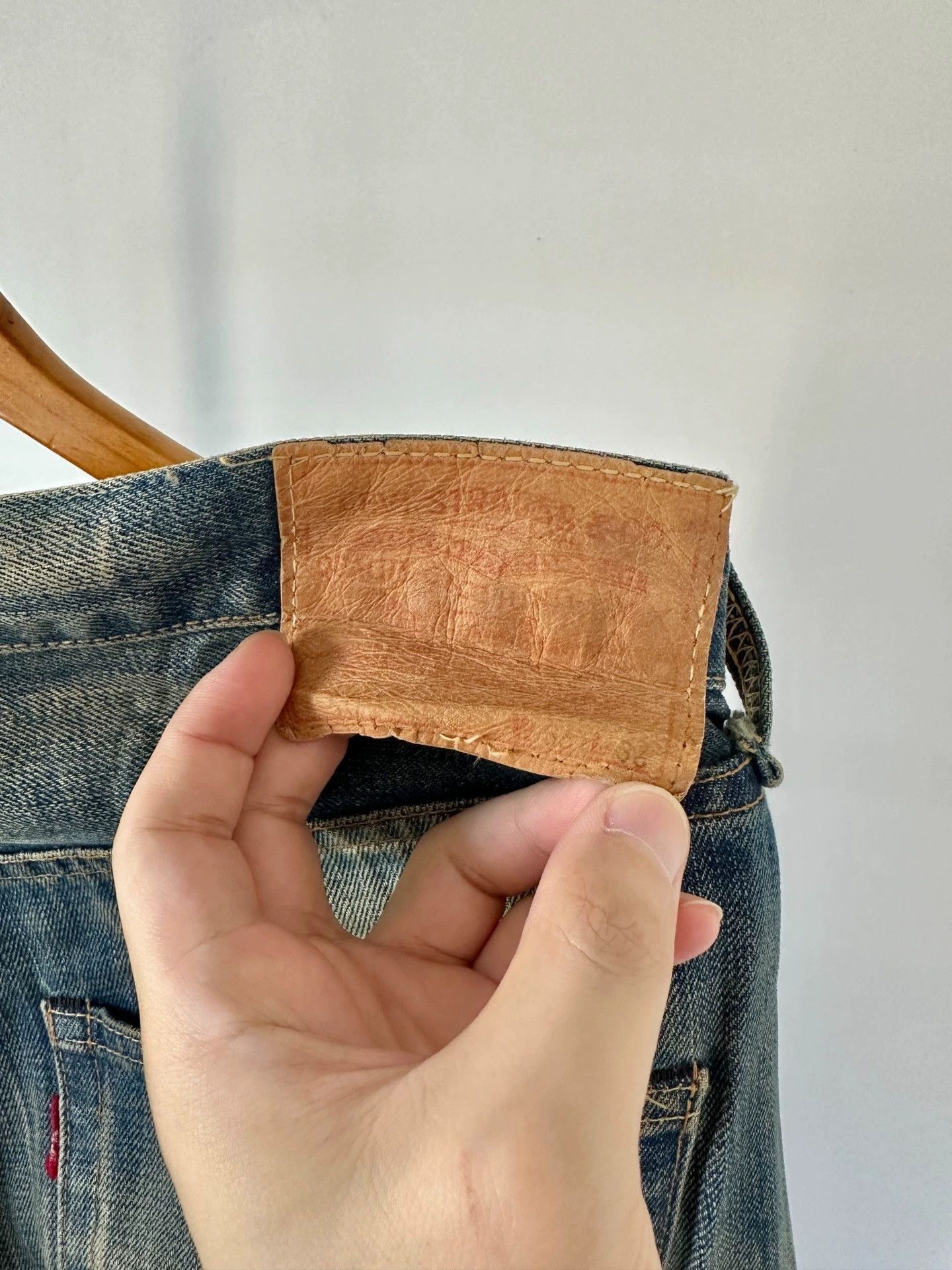 Levi's Super Heavy Wash Denim in Blue Size US 36 / EU 52 - 7 Thumbnail