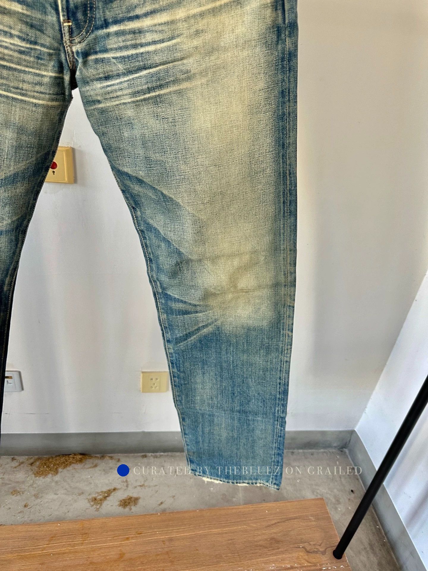 Levi's Super Heavy Wash Denim in Blue Size US 36 / EU 52 - 3 Thumbnail