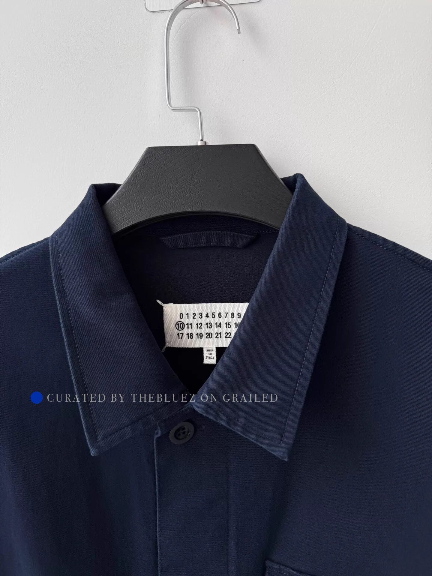 Maison Margiela Deconstructed Pocket Shirt Jacket in Blue Size US M / EU 48-50 / 2 - 4 Thumbnail