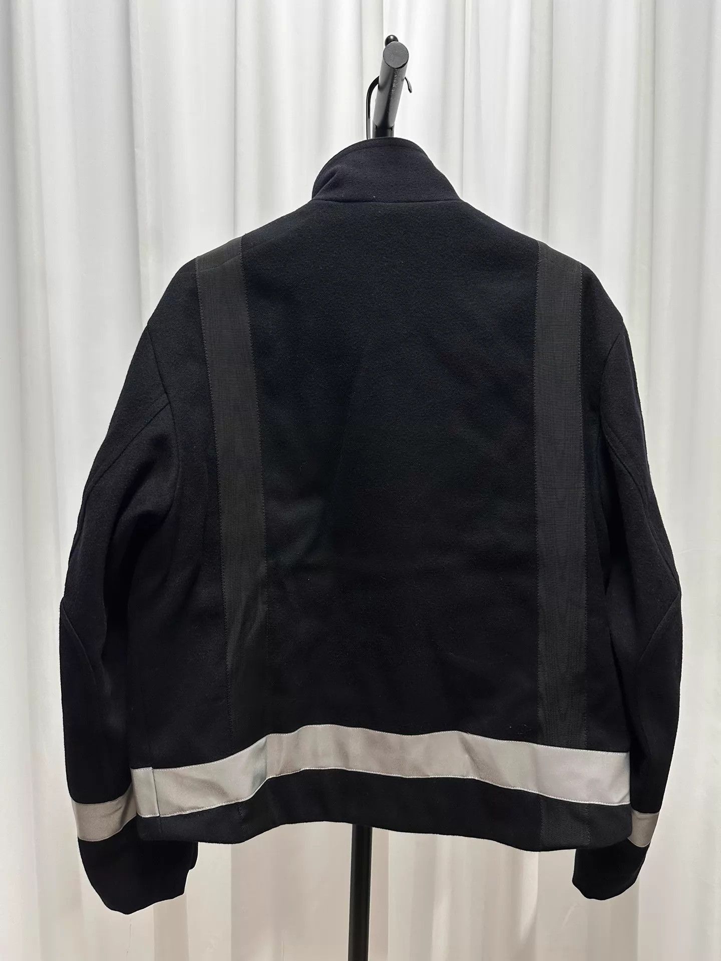 Dries Van Noten Wool Jacket with Fireman Plane Buckle Detail Size US L / EU 52-54 / 3 - 4 Thumbnail