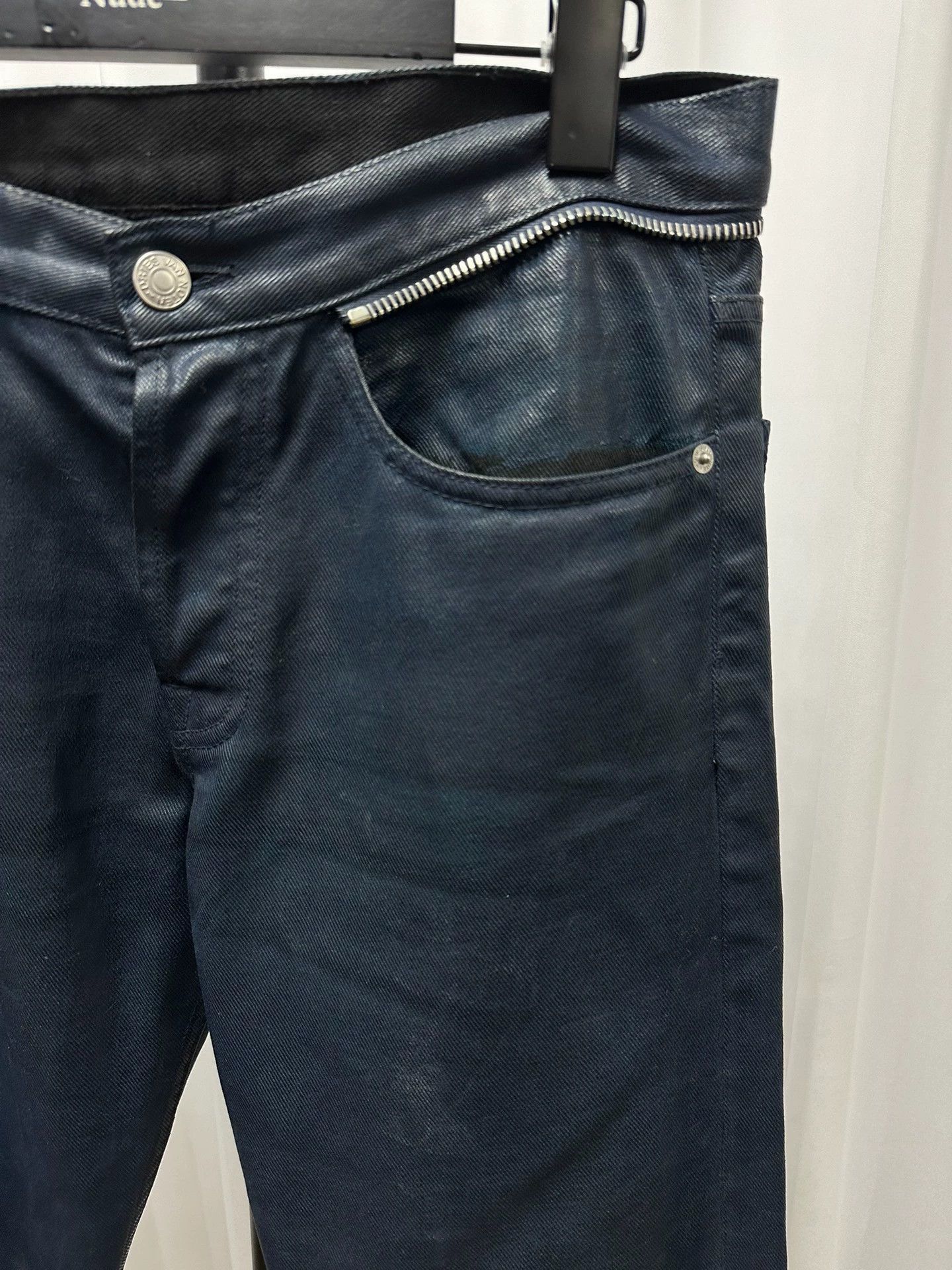 Dries Van Noten Glued Denim Jeans in Blue Size US 30 / EU 46 - 7 Thumbnail