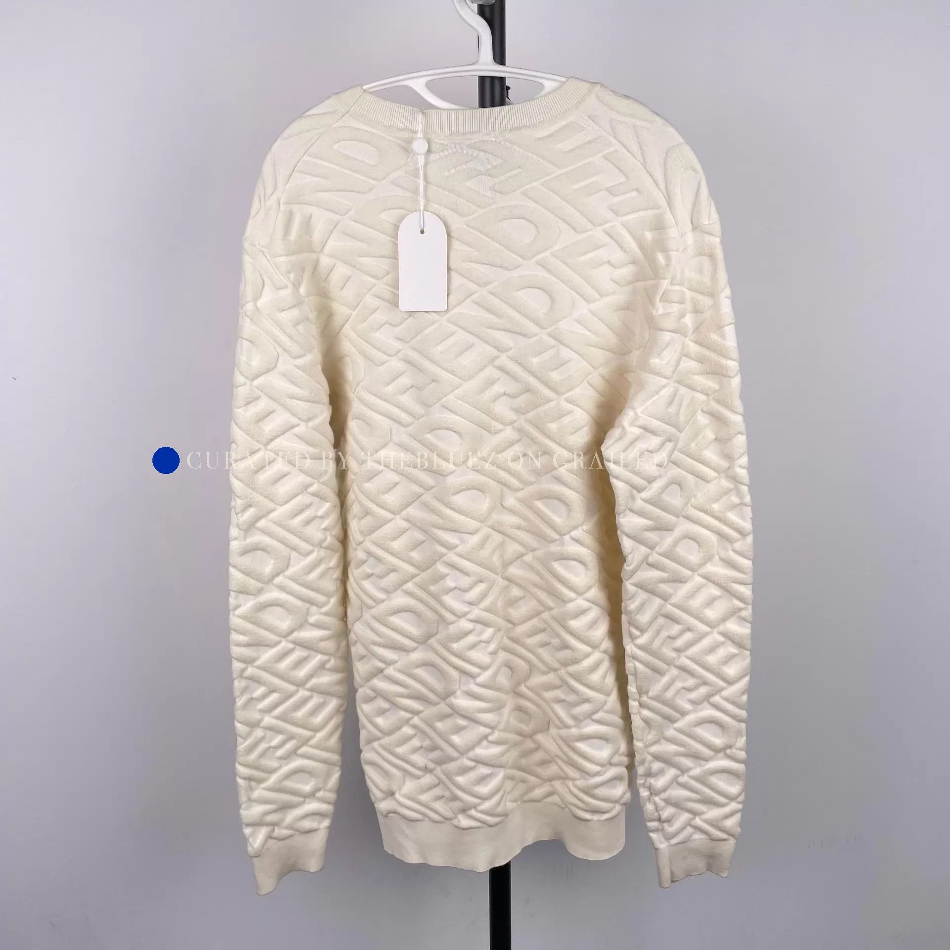 Fendi Unique All Over Print Beige Hoodie Size US M / EU 48-50 / 2 - 2 Thumbnail