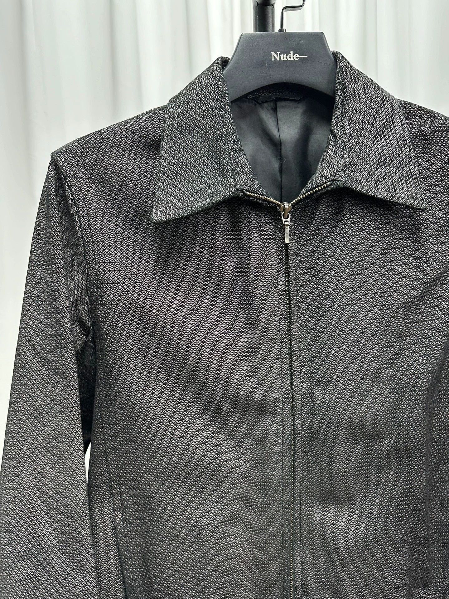Yohji Yamamoto Minimalist Black Pigskin Jacket in Size M Size US M / EU 48-50 / 2 - 4 Thumbnail