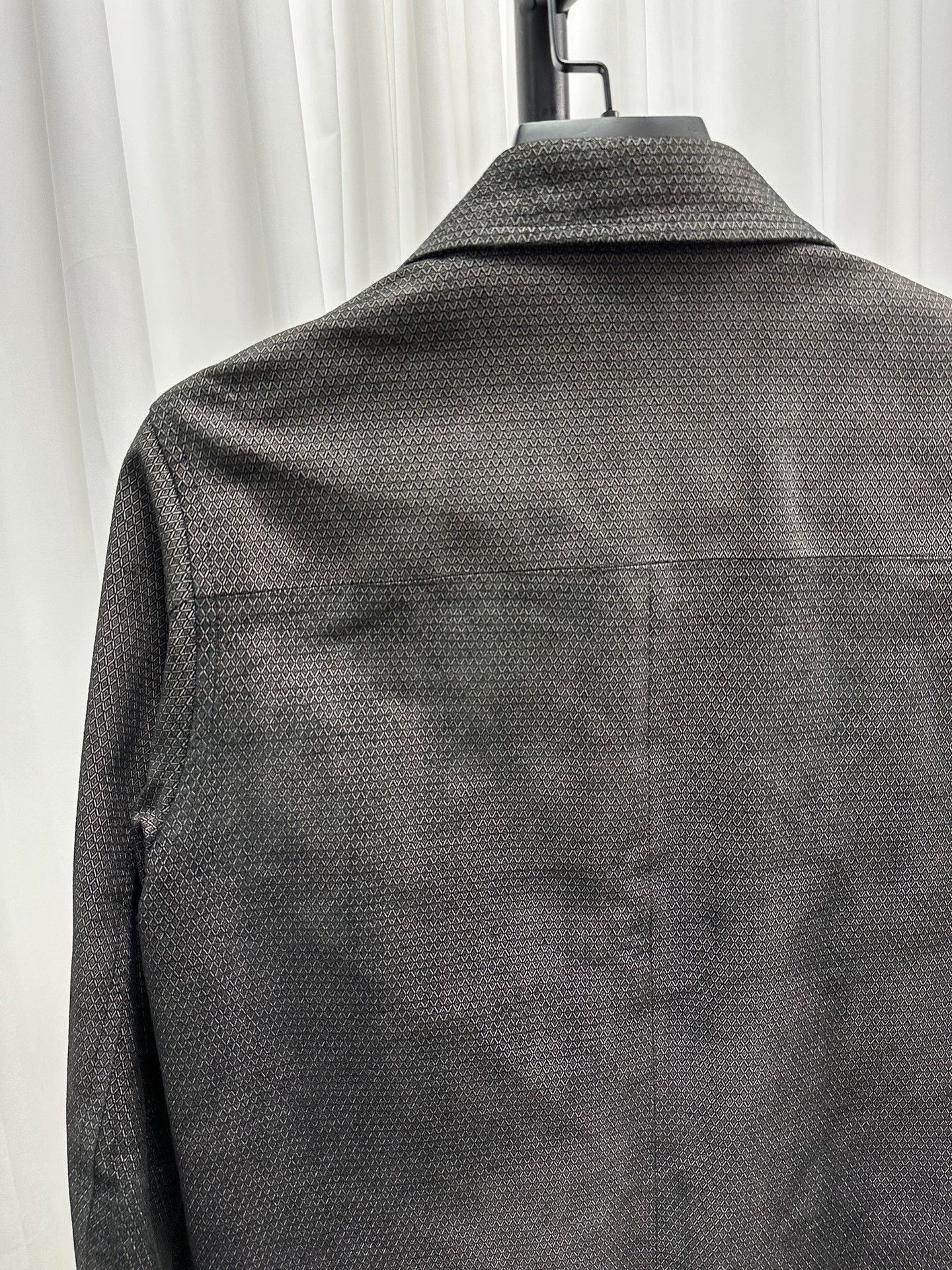 Yohji Yamamoto Minimalist Black Pigskin Jacket in Size M Size US M / EU 48-50 / 2 - 7 Thumbnail