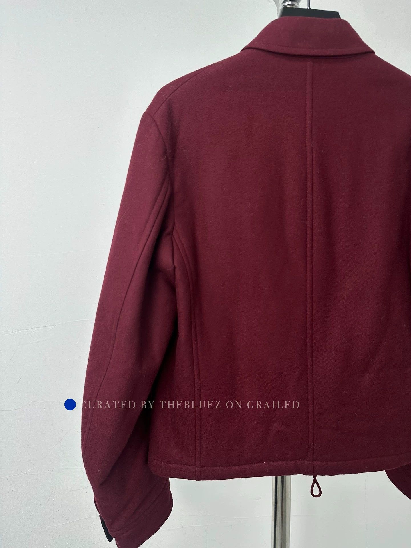 Dries Van Noten Vintage Red Wool Jacket in Size M Size US M / EU 48-50 / 2 - 5 Thumbnail