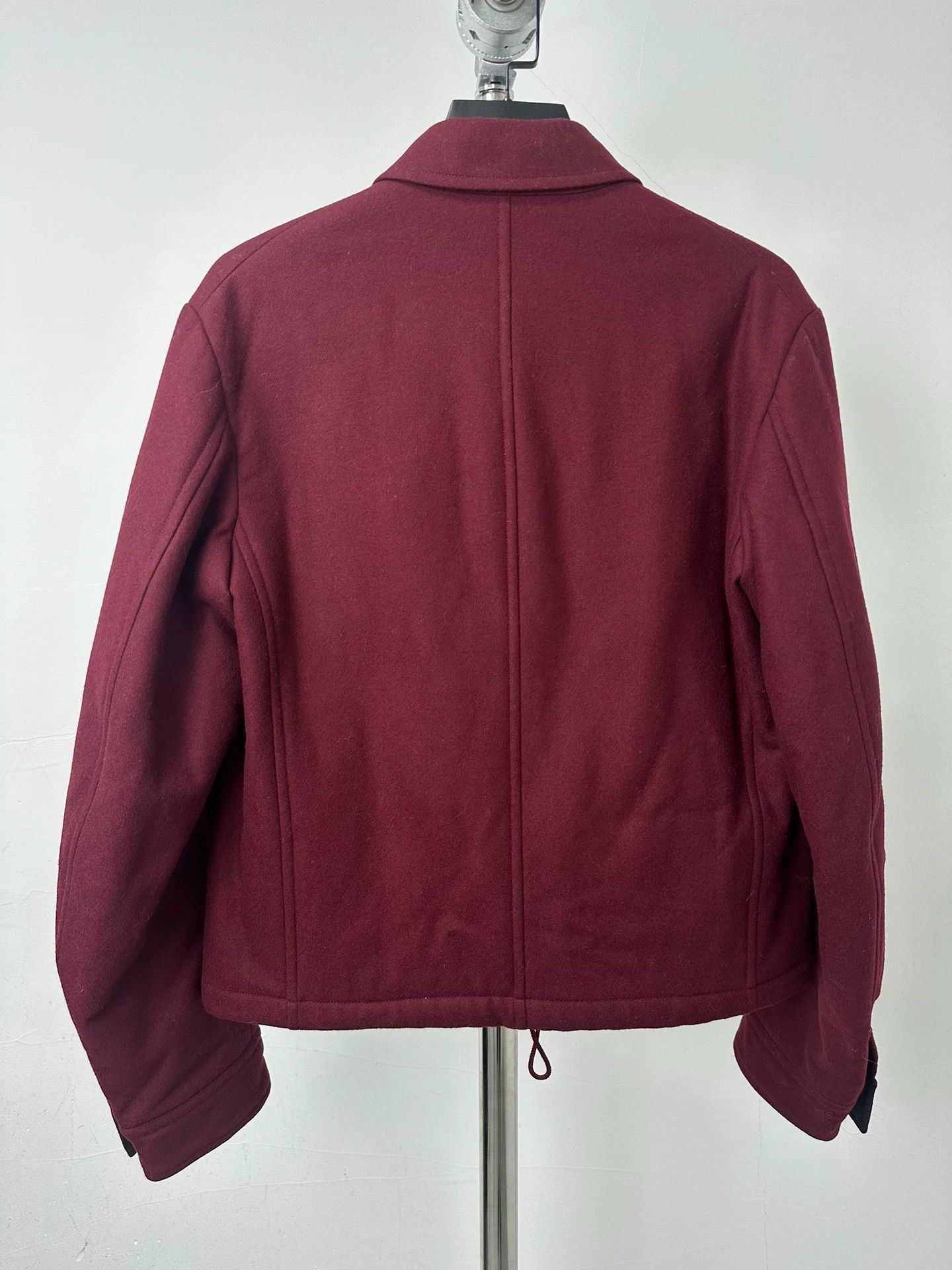 Dries Van Noten Vintage Red Wool Jacket in Size M Size US M / EU 48-50 / 2 - 4 Thumbnail