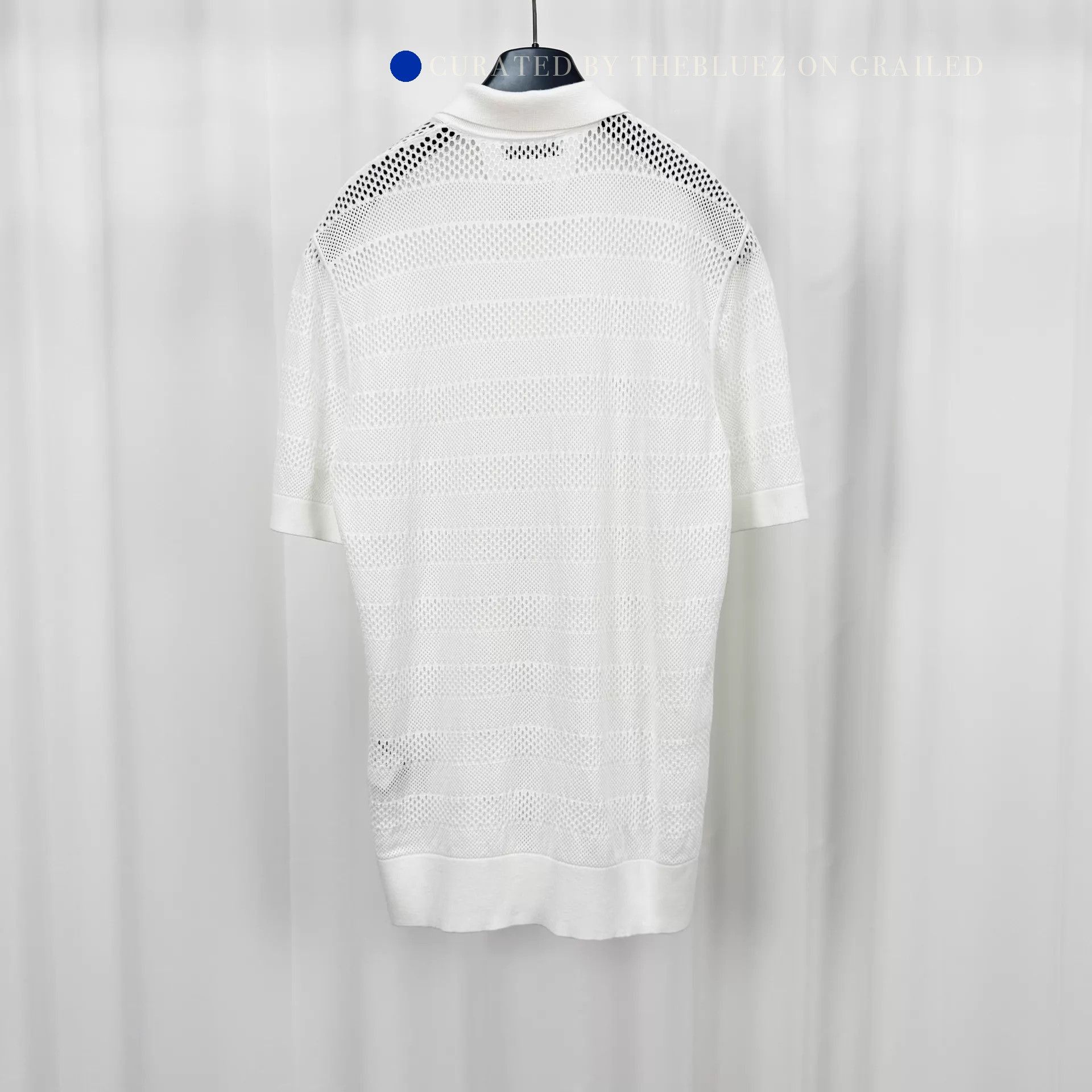 Dries Van Noten 25FW Open Knit Short Sleeve Polo Size US L / EU 52-54 / 3 - 2 Thumbnail