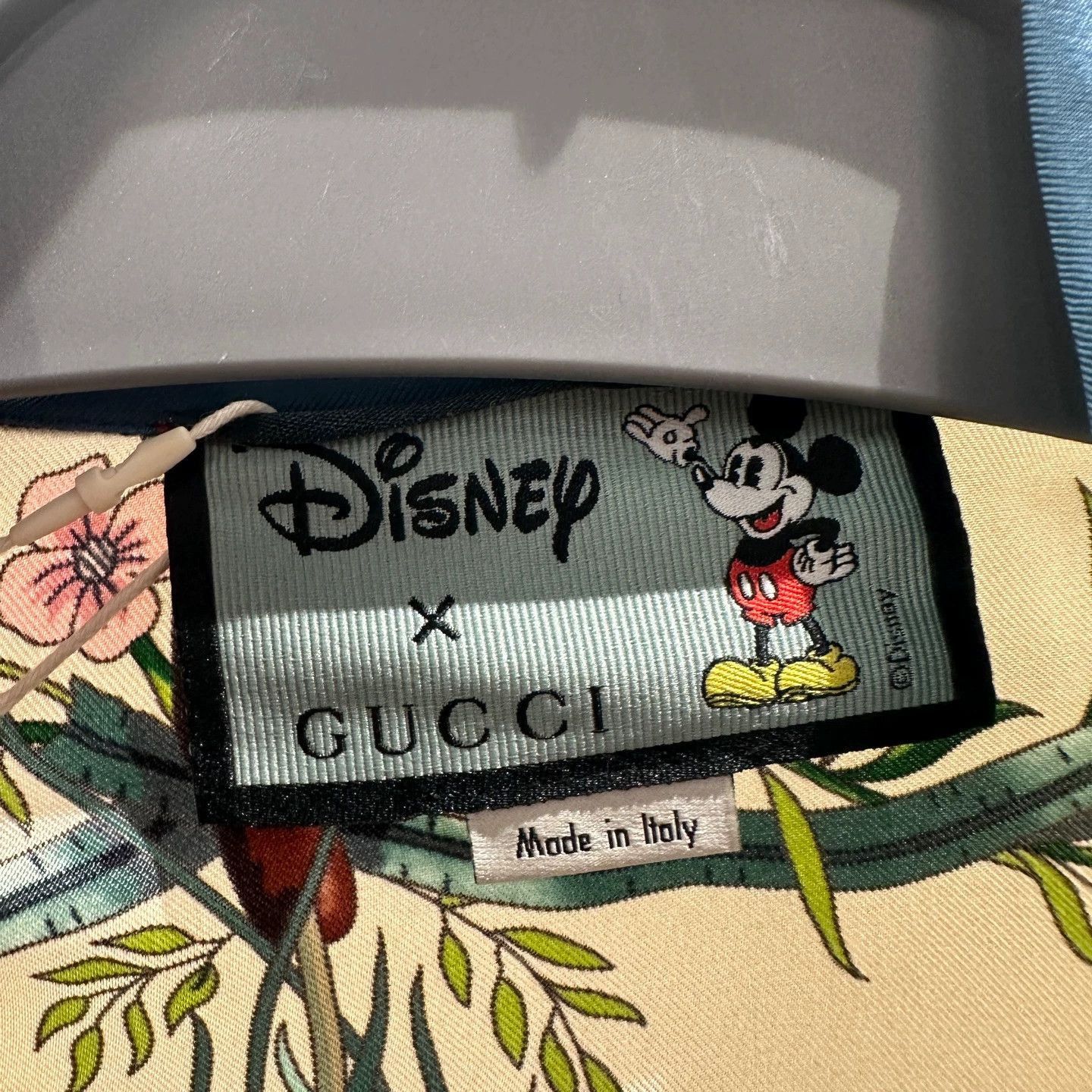Gucci Cartoon Print Silk Shirt Size US M / EU 48-50 / 2 - 3 Thumbnail