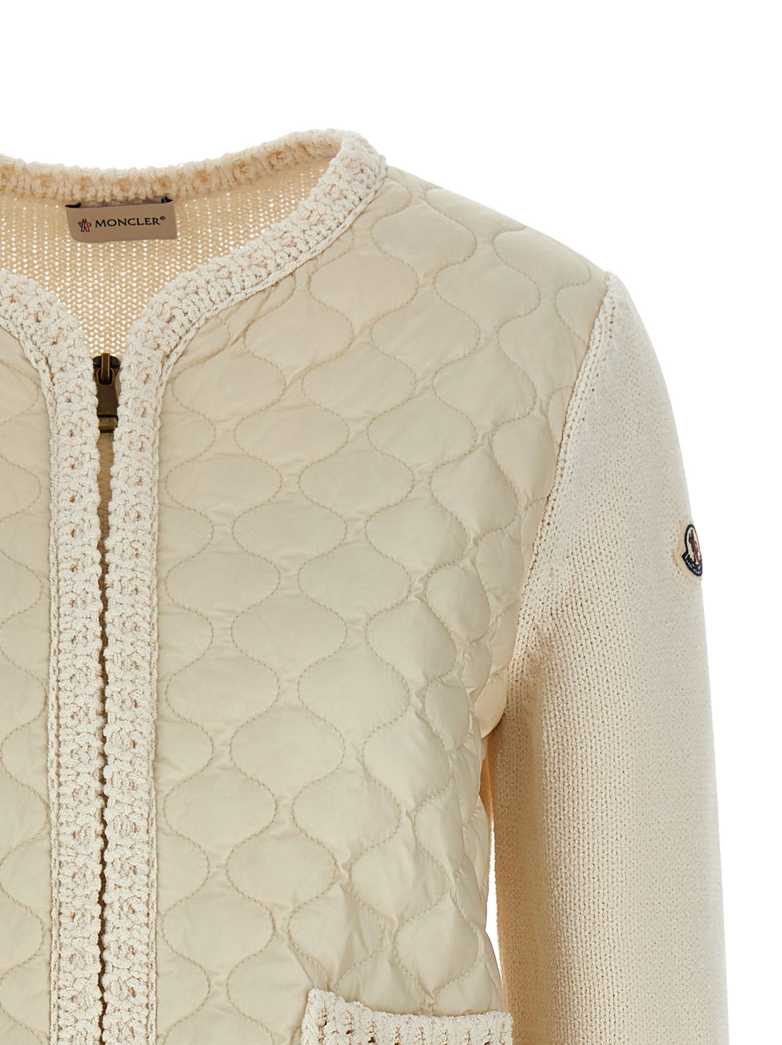 Moncler Padded cardigan Size L / US 10 / IT 46 - 3 Thumbnail