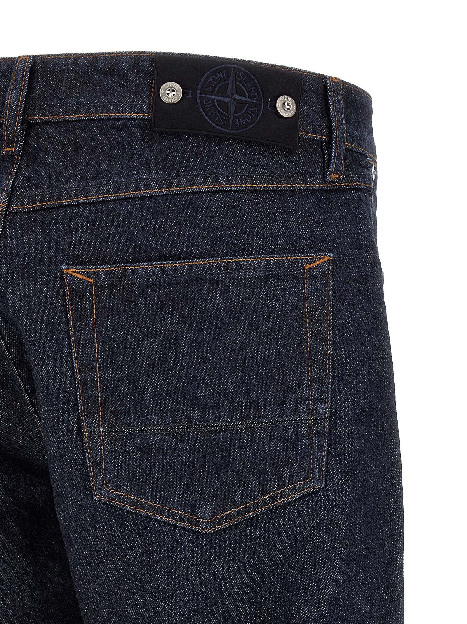 Stone Island Indigo denim jeans Size US 34 / EU 50 - 4 Thumbnail