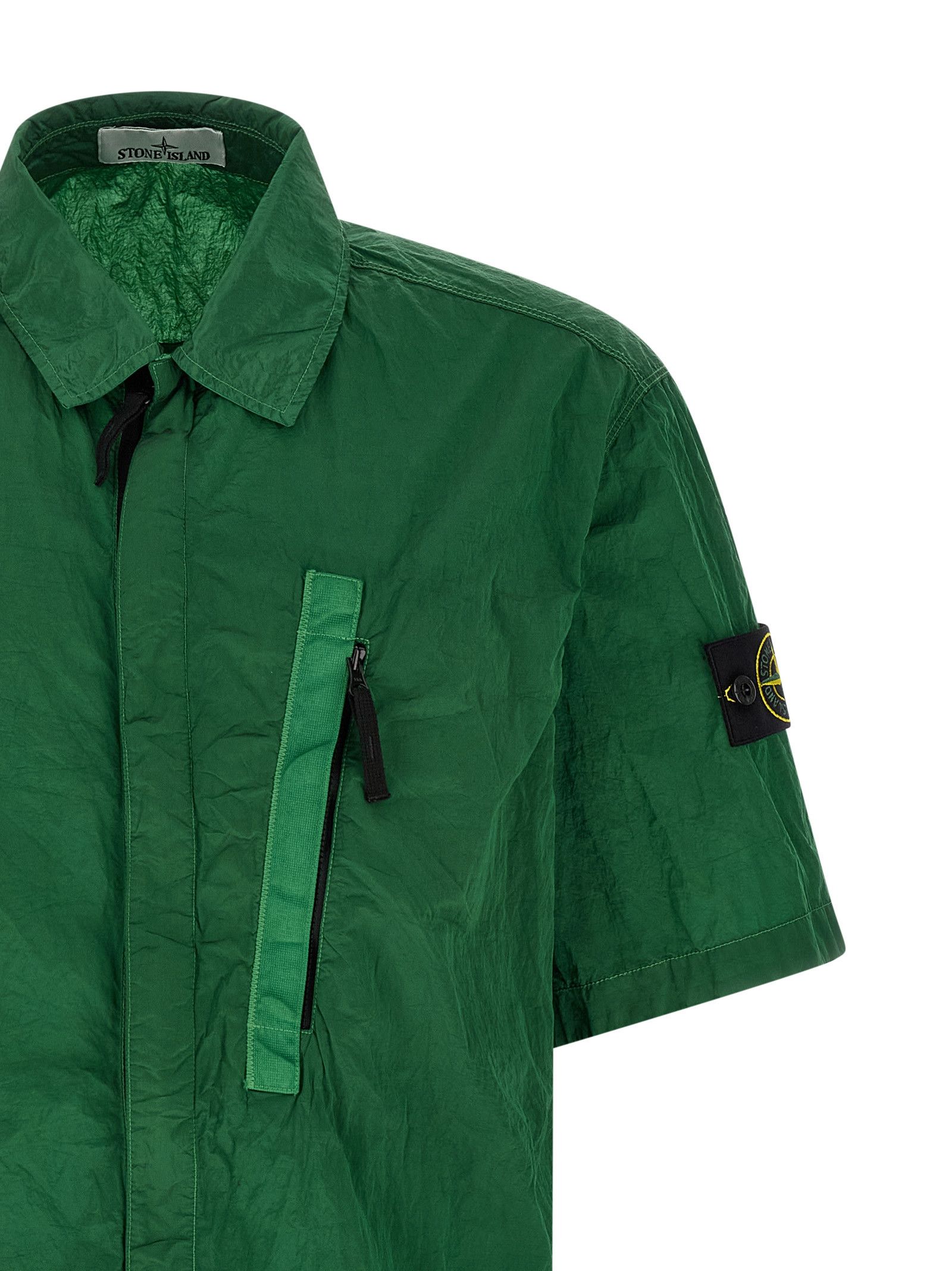 Stone Island Overshirt Nylon Metal Size US L / EU 52-54 / 3 - 3 Thumbnail