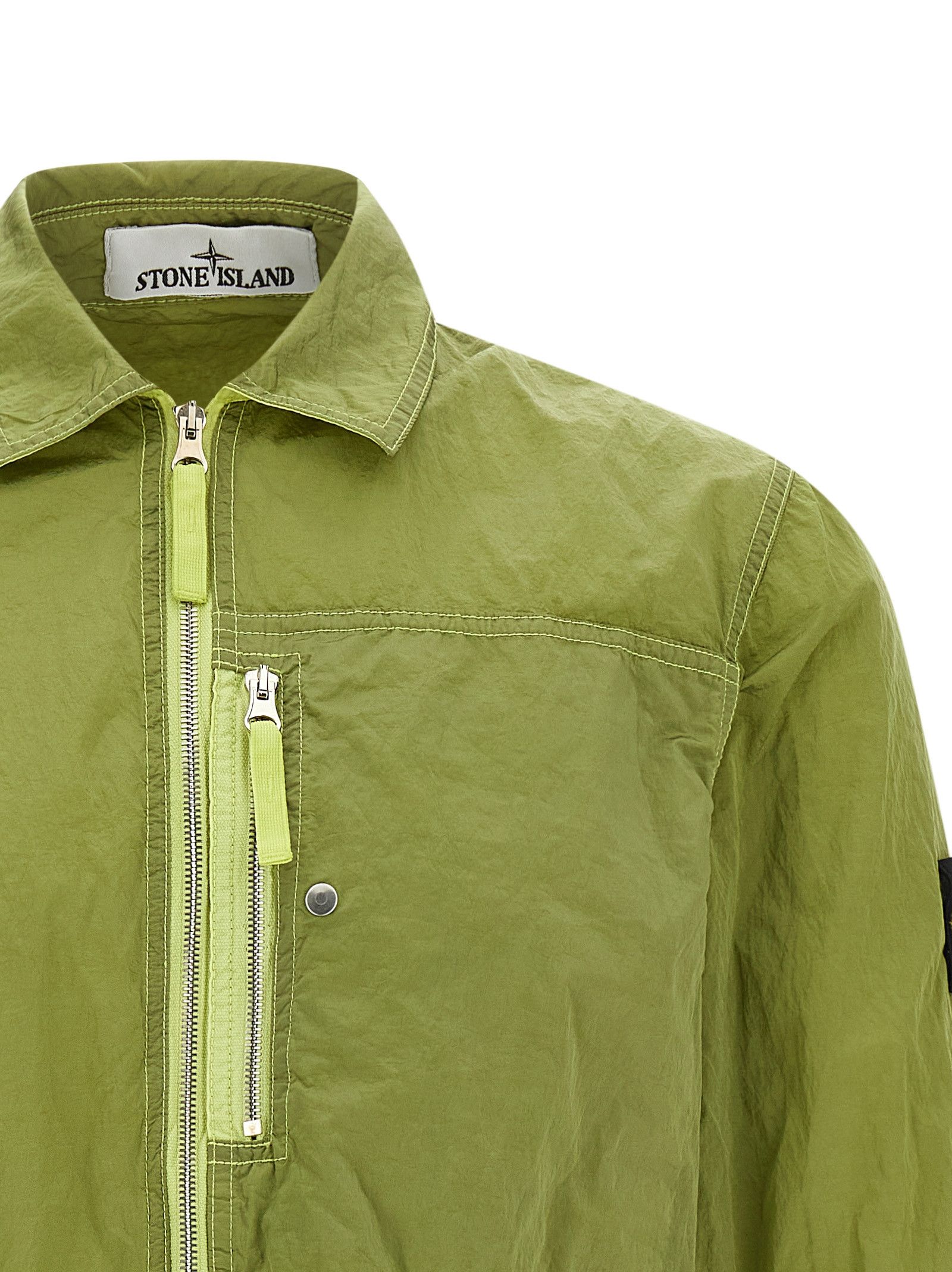 Stone Island '1200038' overshirt Size US L / EU 52-54 / 3 - 3 Thumbnail