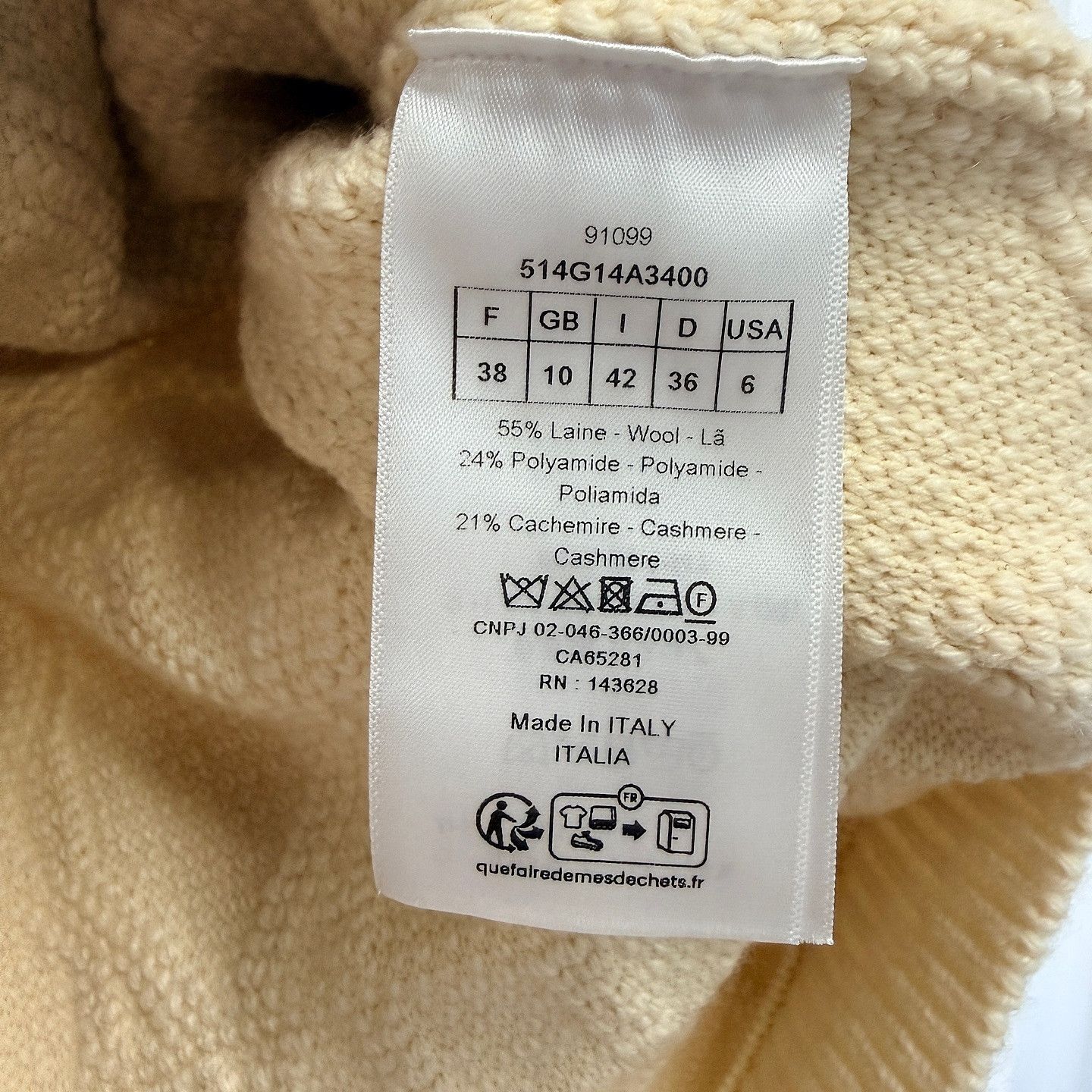 Dior Dior Cannage Knit Cardigan Size 38 Size S / US 4 / IT 40 - 4 Thumbnail