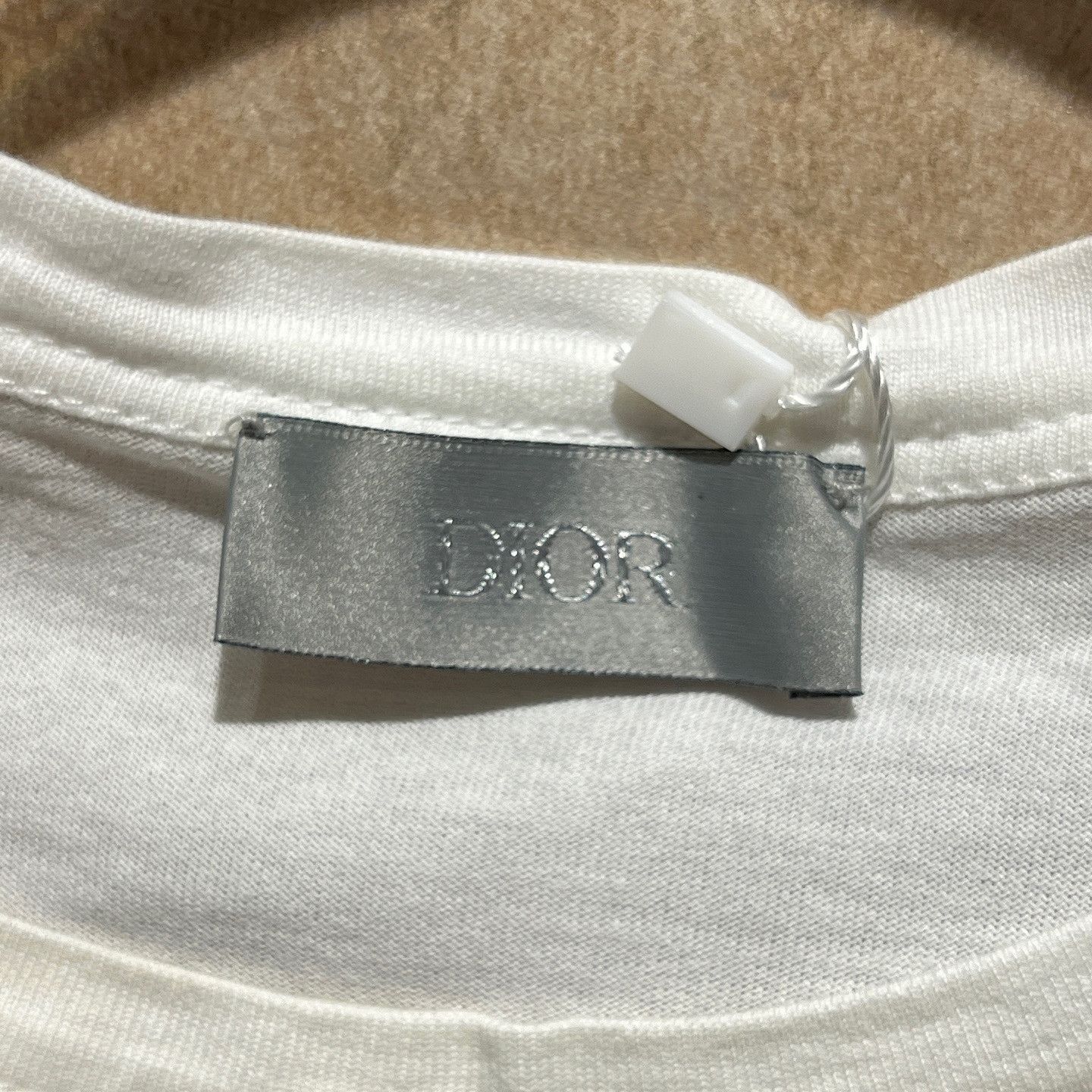 Dior Dior x Shawn Stussy Logo Patch T-Shirt Size L Size US L / EU 52-54 / 3 - 3 Thumbnail