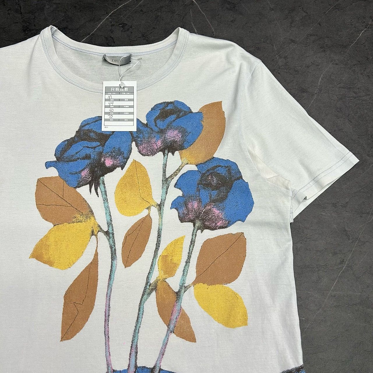 Dior Dior x Alex Foxton Floral Hand T-Shirt Size M Size US M / EU 48-50 / 2 - 5 Thumbnail