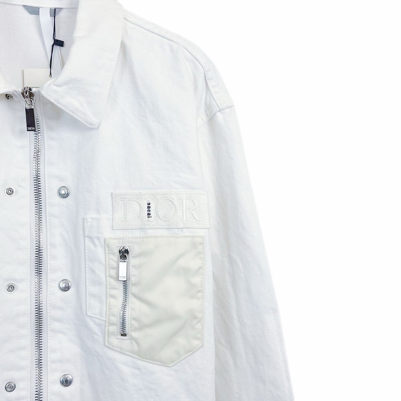 Dior Dior x Sacai Zip Jacket Size M Size US M / EU 48-50 / 2 - 5 Thumbnail