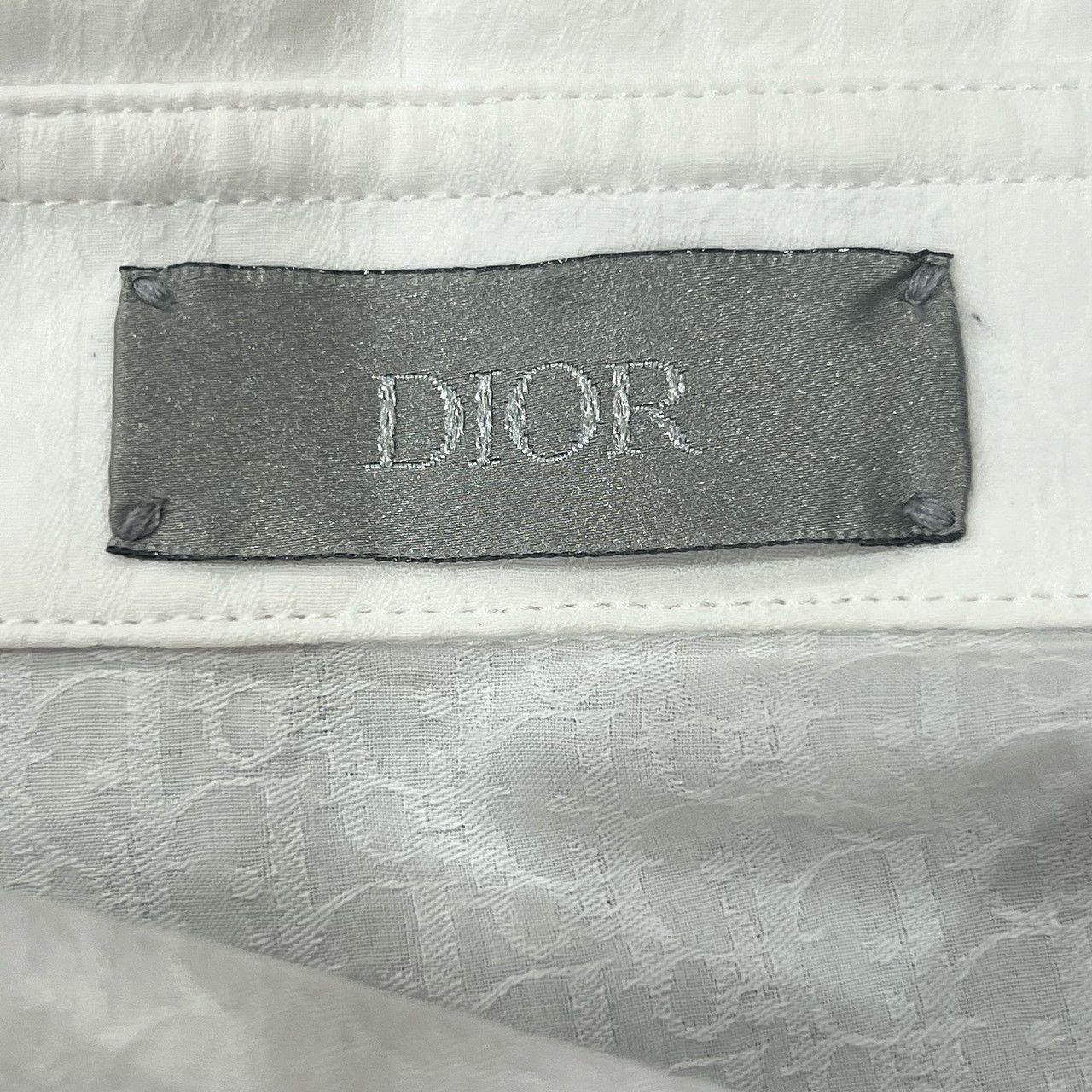 Dior Dior Oblique Cotton Button Up Shirt Size M Size US M / EU 48-50 / 2 - 3 Thumbnail