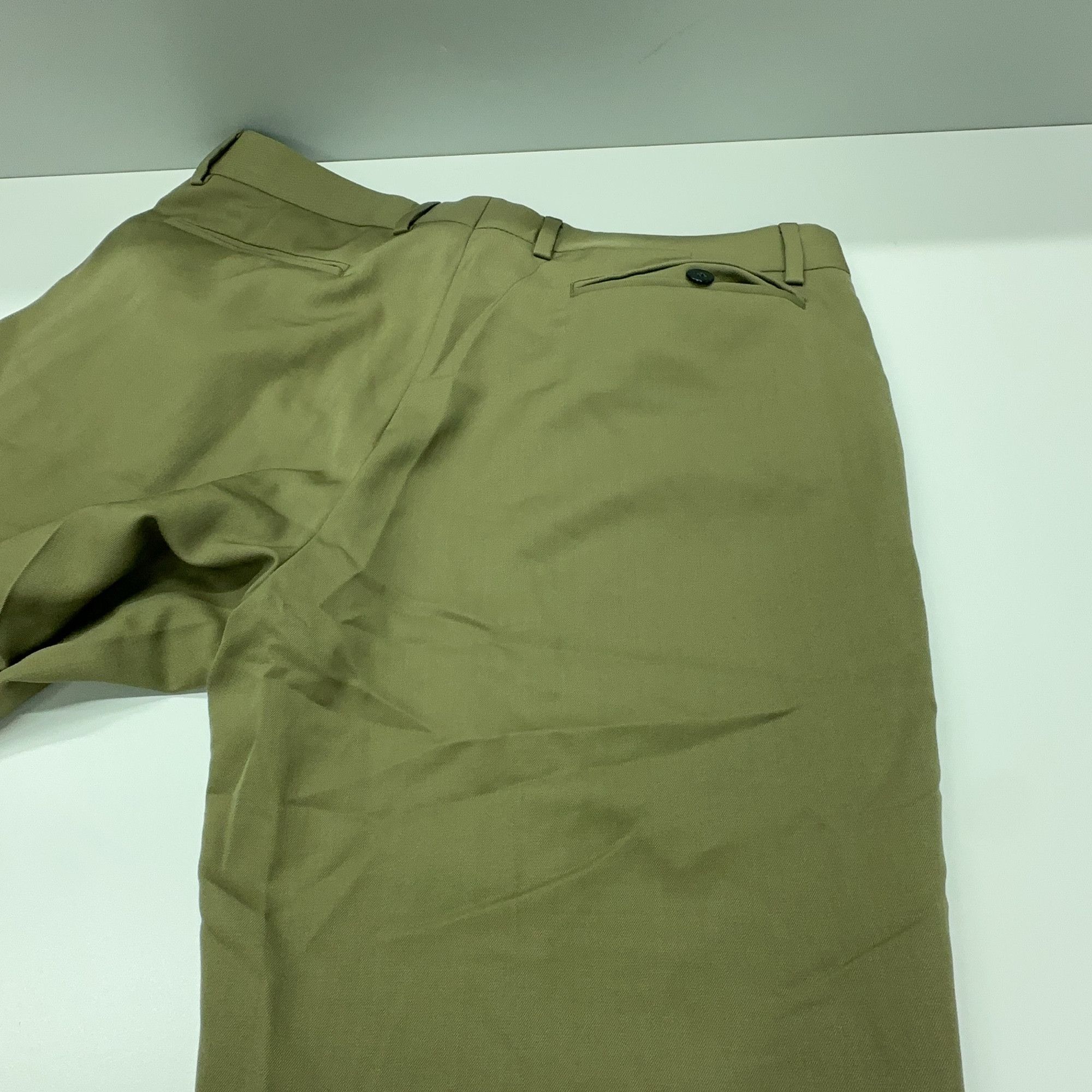Dior Dior Olive Virgin Wool Trousers Size 48 Size US 32 / EU 48 - 10 Thumbnail