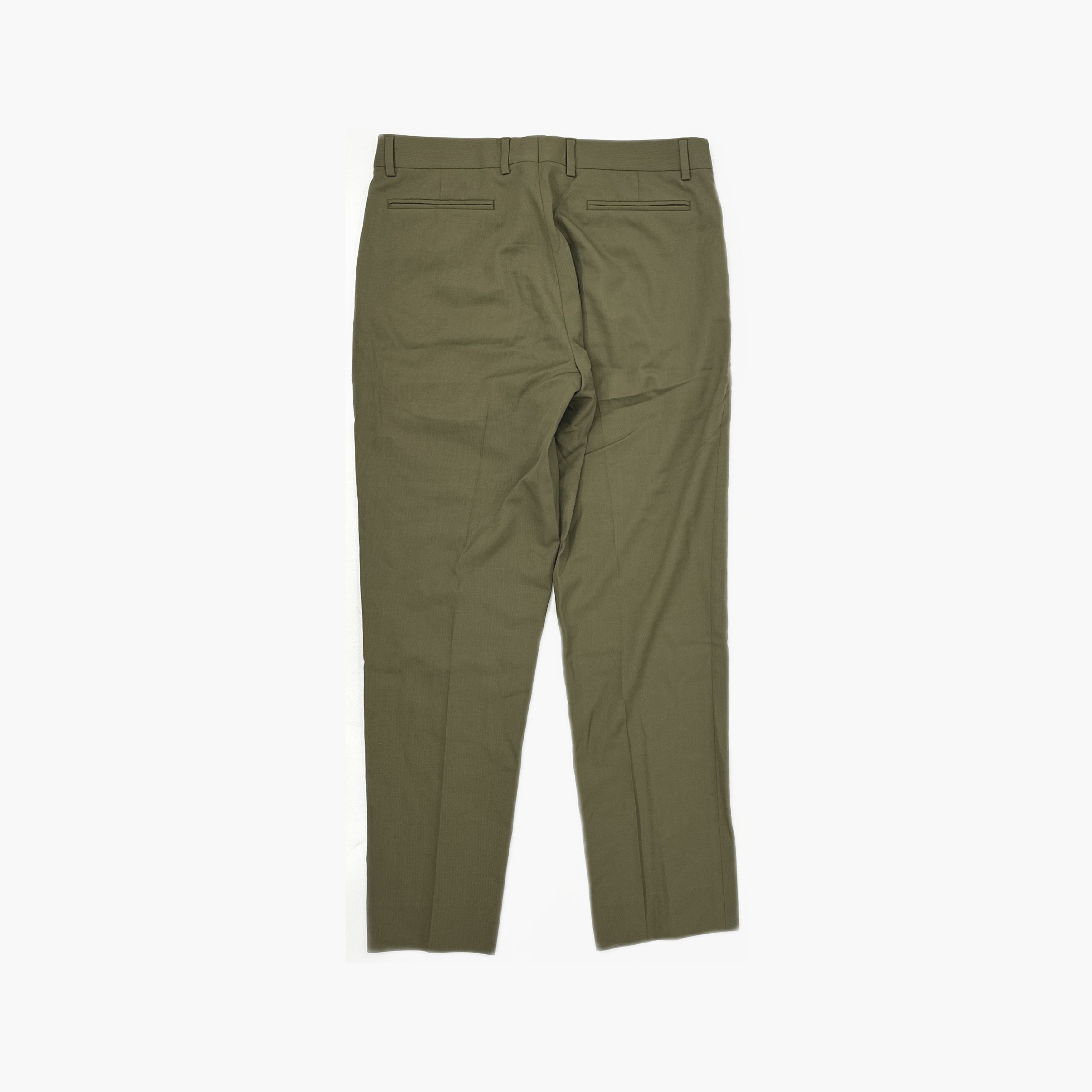 Dior Dior Olive Virgin Wool Trousers Size 48 Size US 32 / EU 48 - 2 Thumbnail