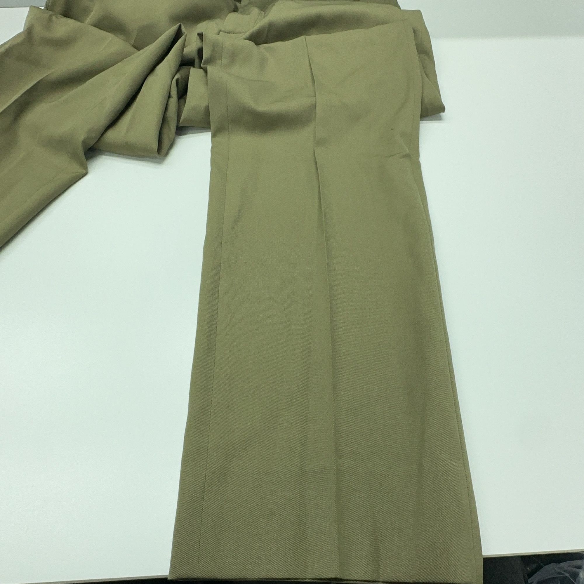 Dior Dior Olive Virgin Wool Trousers Size 48 Size US 32 / EU 48 - 7 Thumbnail