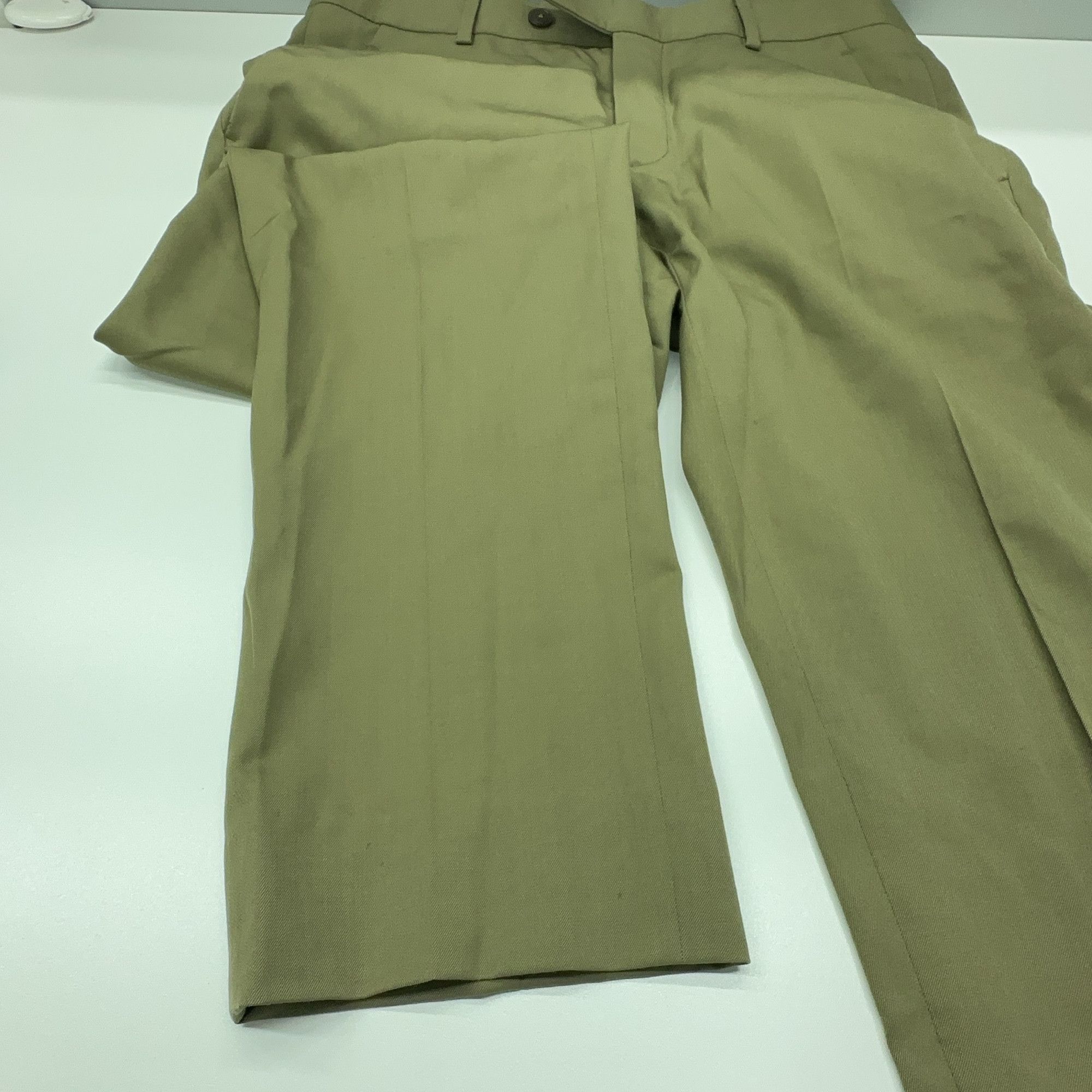 Dior Dior Olive Virgin Wool Trousers Size 48 Size US 32 / EU 48 - 5 Thumbnail