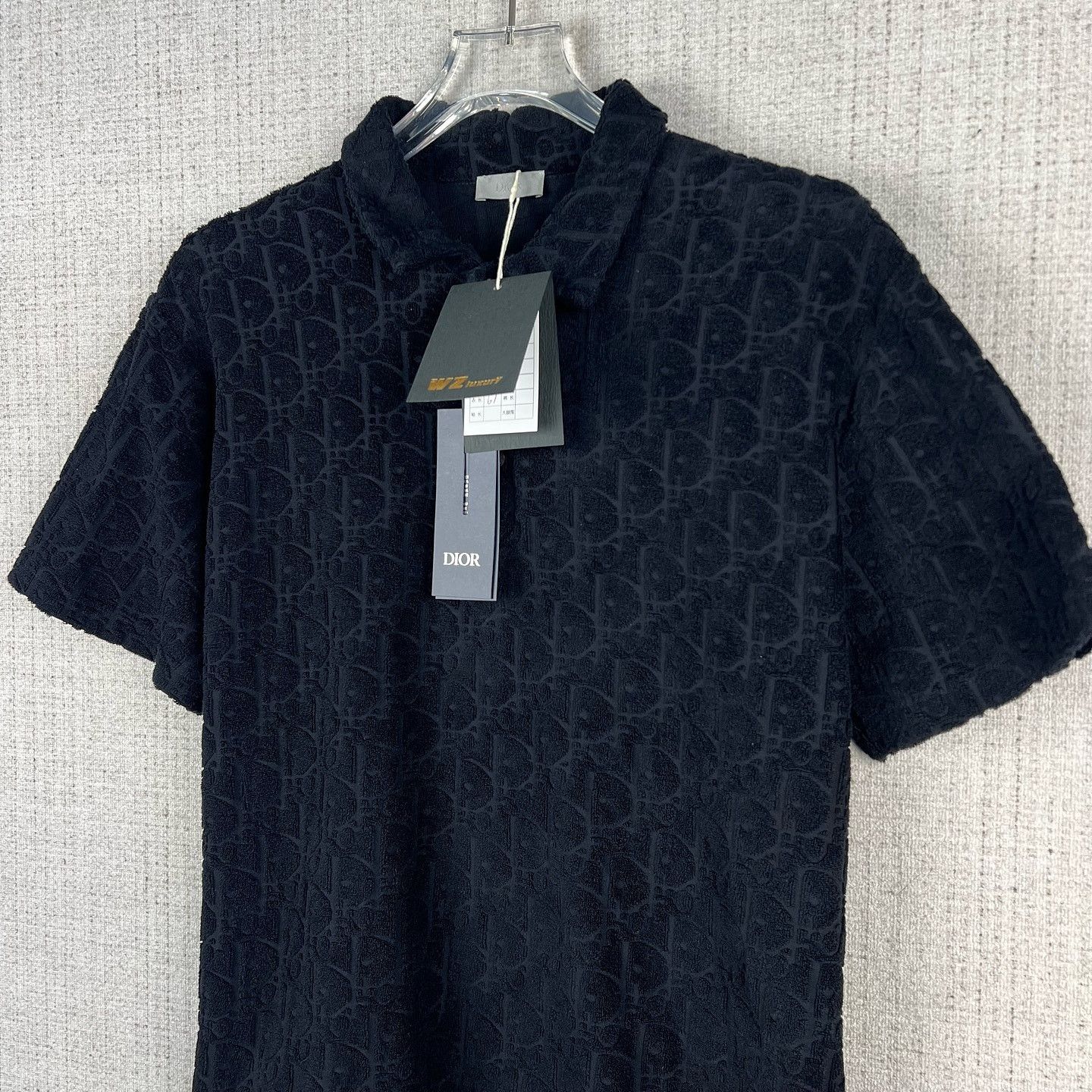 Dior Dior Oblique Monogram Polo Shirt Size M Size US M / EU 48-50 / 2 - 6 Thumbnail