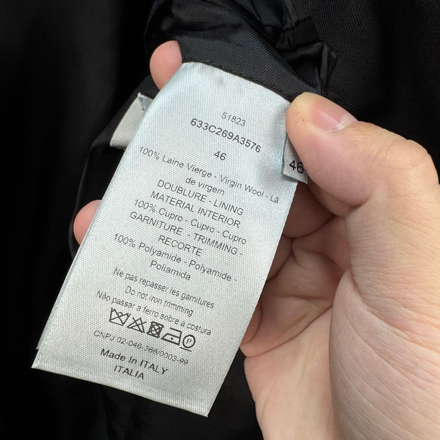Dior Dior Striped Trim Blazer Size 36R Size 36R - 4 Thumbnail