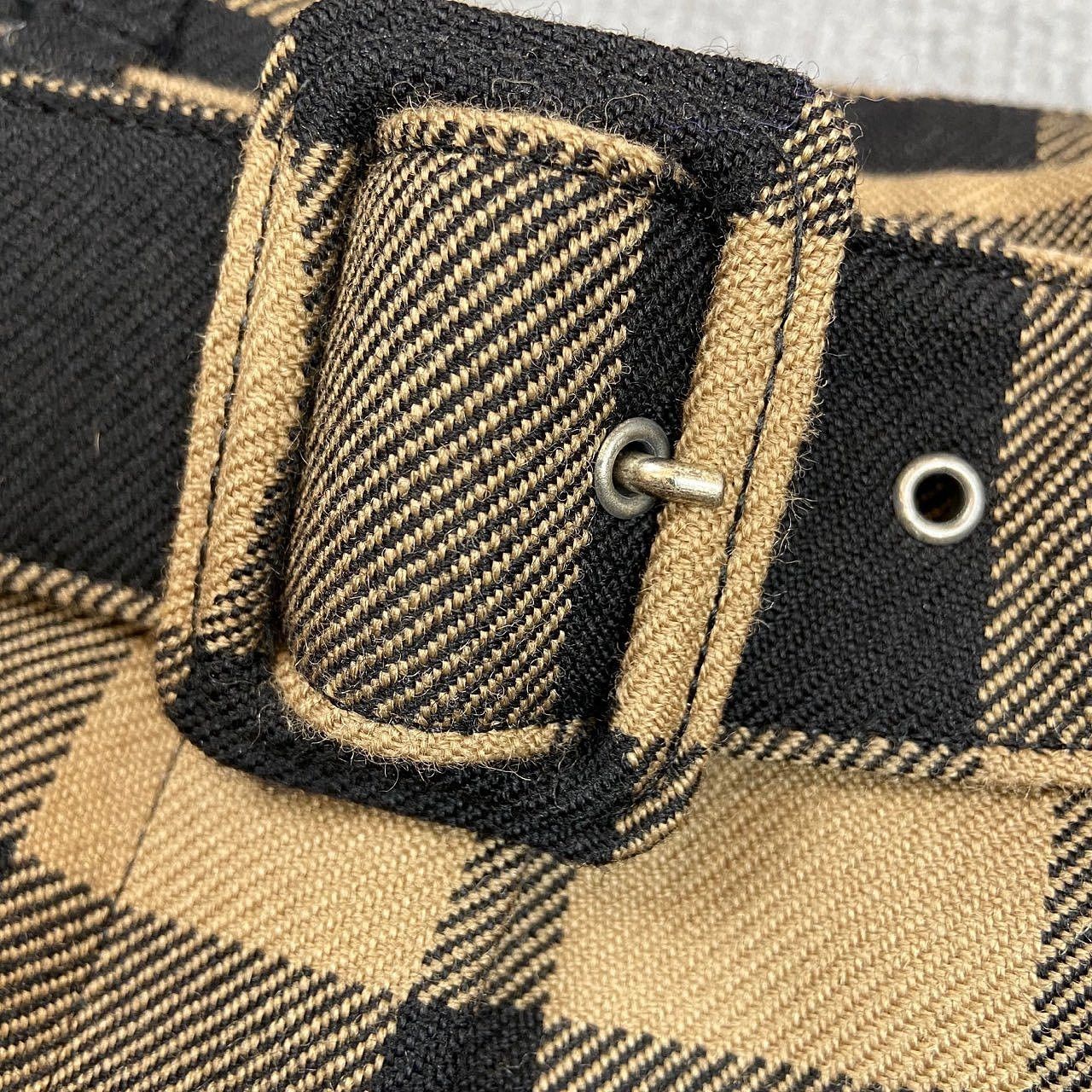 Dior Dior Plaid Belted Mini Skirt Size 36 Size 26" / US 2 / IT 38 - 7 Thumbnail