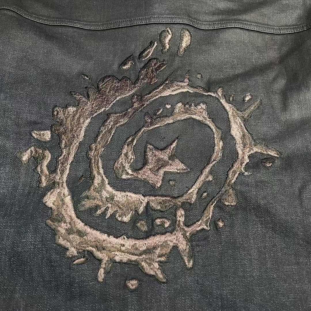 Dior Dior Star Embroidery Denim Shirt Size M Size US M / EU 48-50 / 2 - 6 Thumbnail