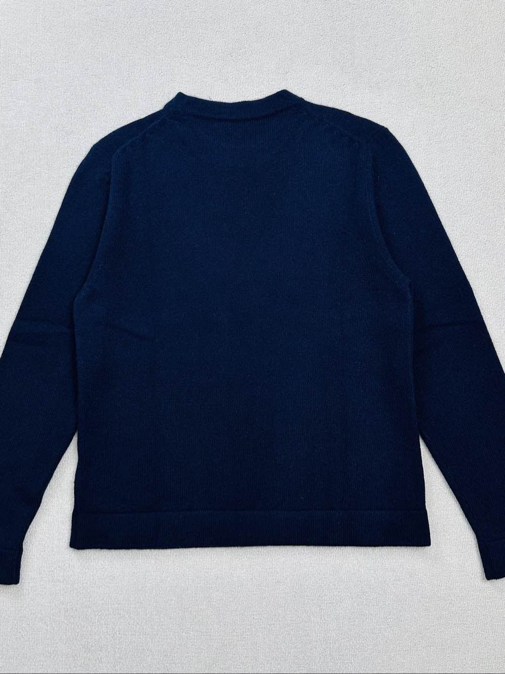 Dior Dior Logo Embroidery Cashmere Sweater Size M Size US M / EU 48-50 / 2 - 2 Thumbnail