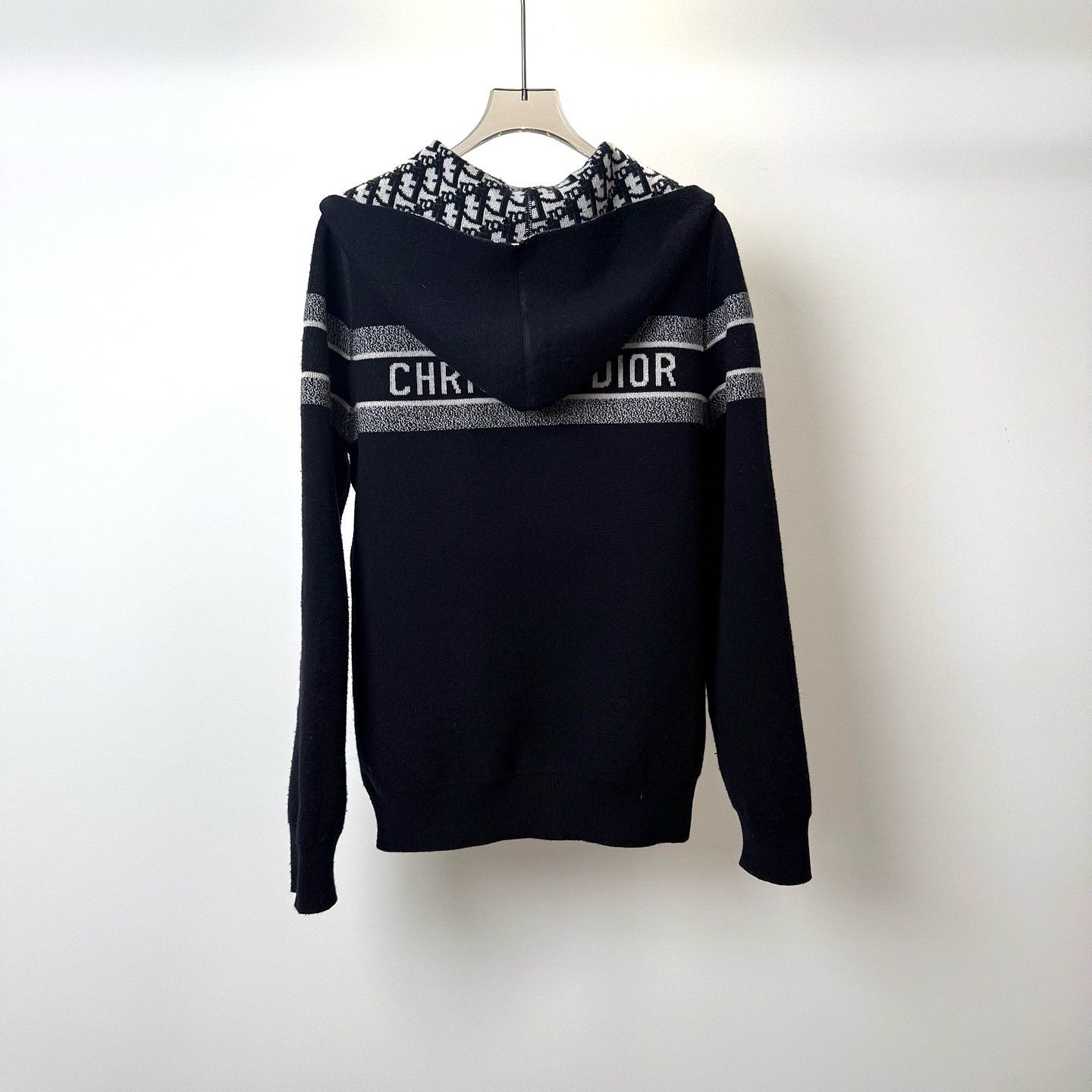 Dior Dior Oblique Knit Zip Hoodie Size IT 46 Size L / US 10 / IT 46 - 2 Thumbnail