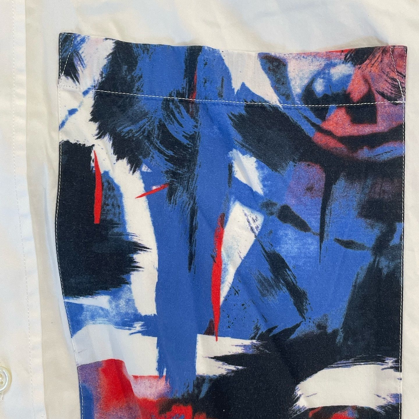 Dior Dior Abstract Pocket Button Up Shirt Size S Size US S / EU 44-46 / 1 - 11 Thumbnail