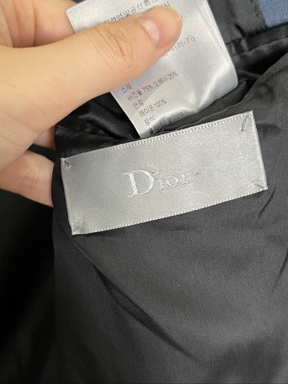 Dior Dior Mohair Blend Blazer Size 40R Size 40R - 3 Thumbnail