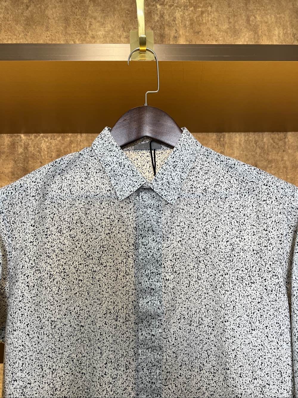 Dior Dior Speckled Print Button Up Shirt Size M Size US XXS / EU 40 - 5 Thumbnail