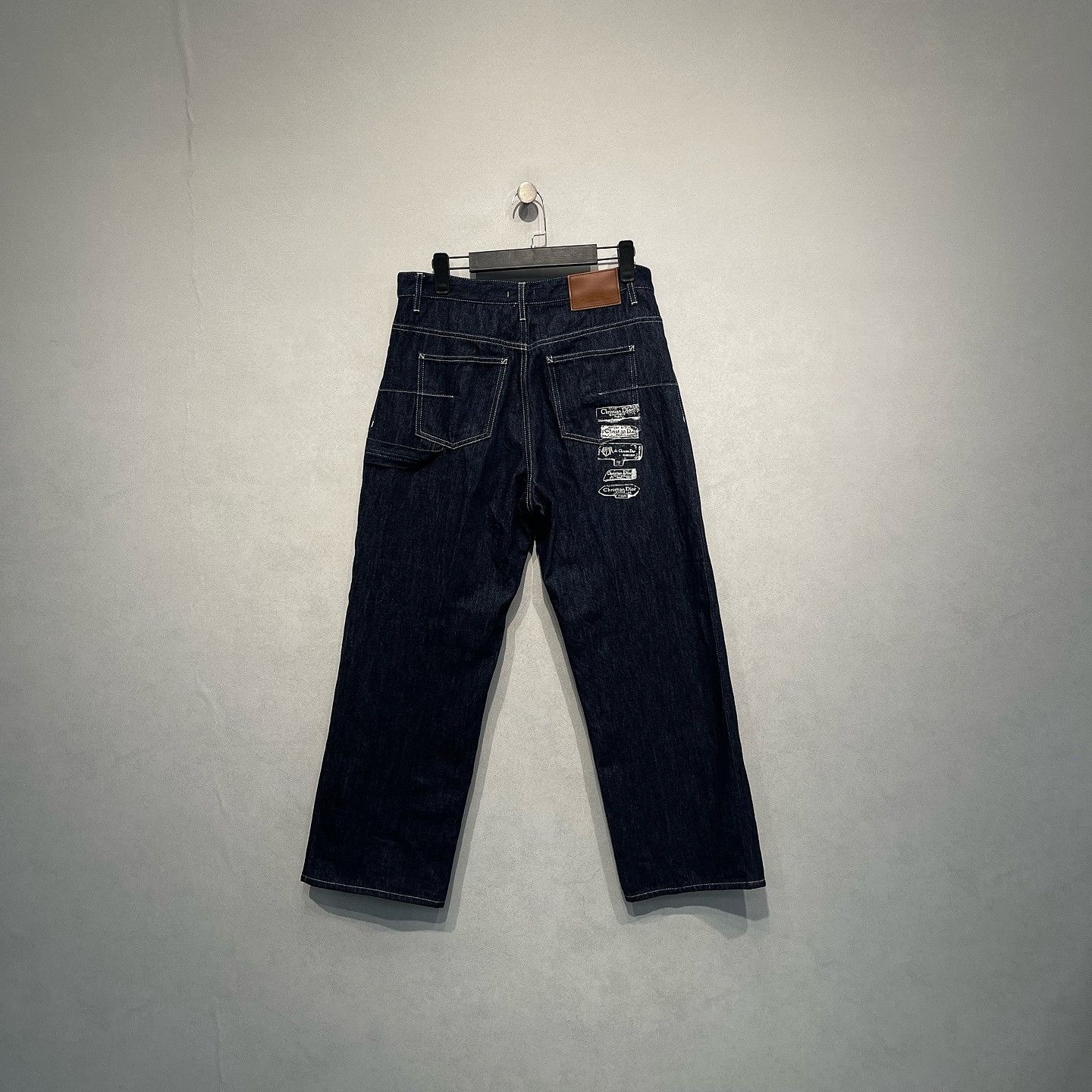 Dior Dior Embroidered Jeans Size 30 Size US 30 / EU 46 - 2 Thumbnail