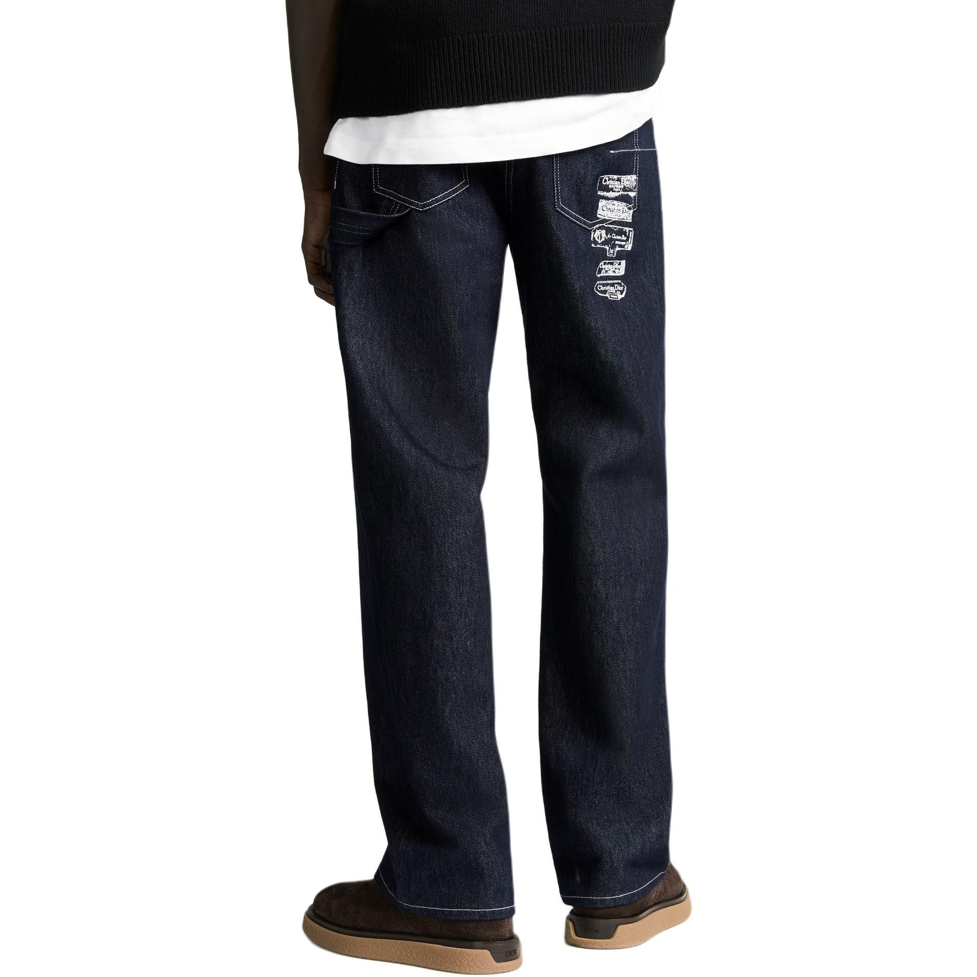 Dior Dior Embroidered Jeans Size 30 Size US 30 / EU 46 - 10 Thumbnail